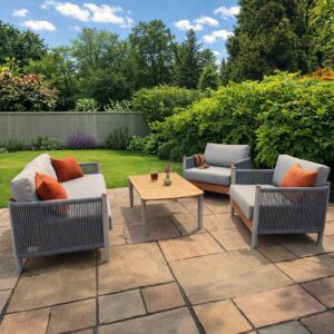 rengard sama 2 seat sofa lounge set for garden and outdoor