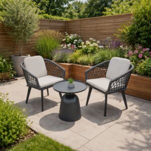 rengard waltz dark garden patio and balcony bistro set