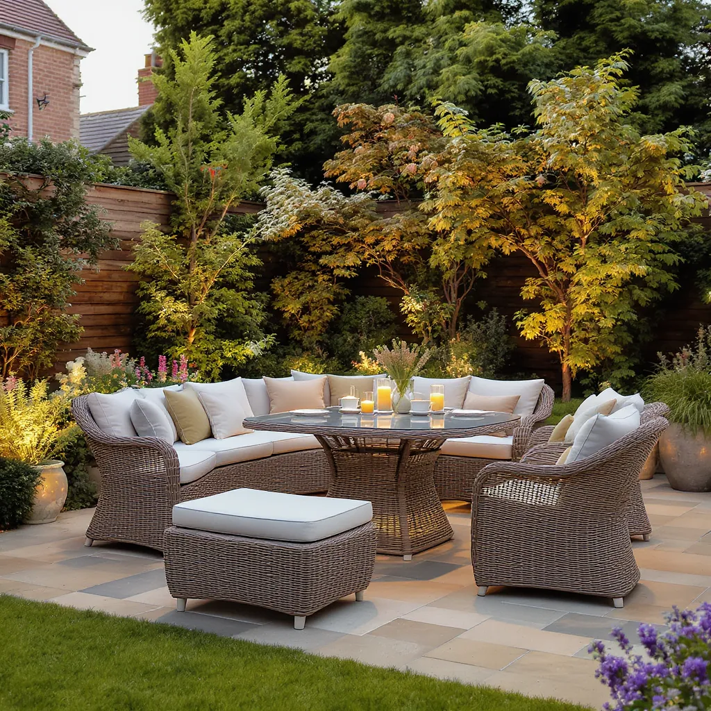 Dining Table Trends 2025: Premium Rattan Garden Furniture in the UK