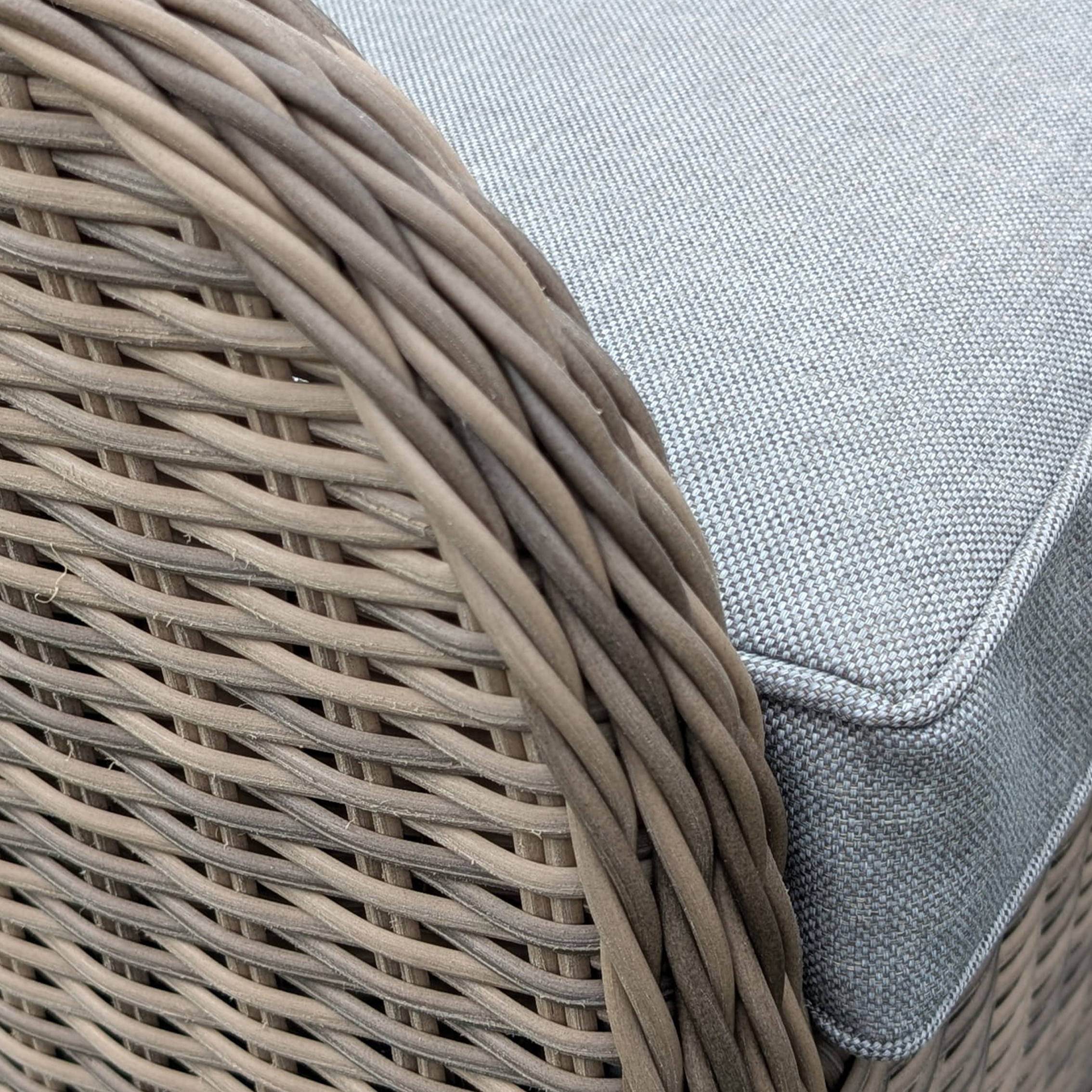 AMY Rattan Bistro Set with Small Dining Table - Image 2