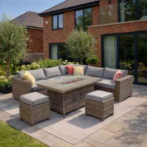 rengard jenny Rattan Modular Corner Sofa Set for patio, garden or conservatory