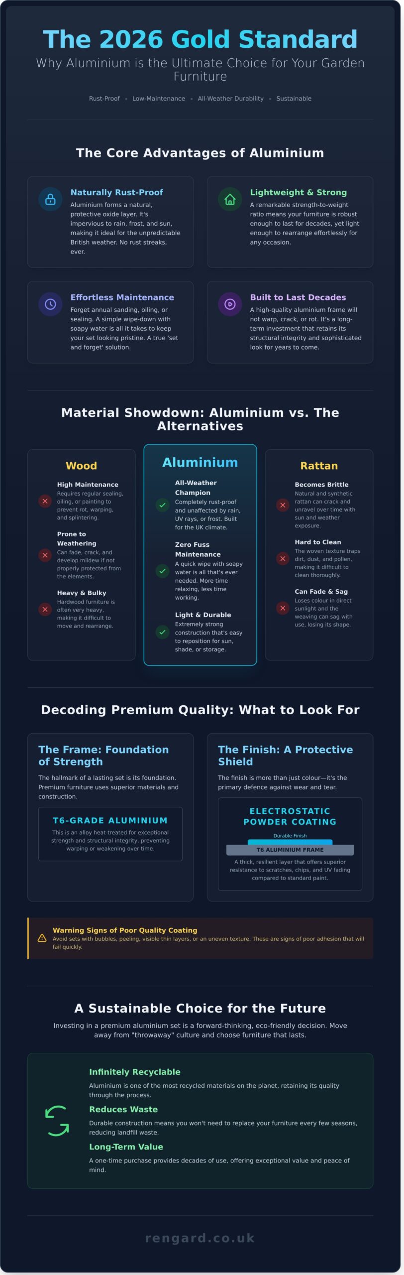 Aluminium Garden Chairs and Table: The 2026 Guide to Modern Outdoor Dining