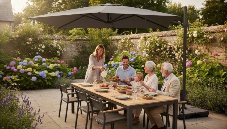 How to Choose the Perfect Parasol for Your Outdoor Dining Set