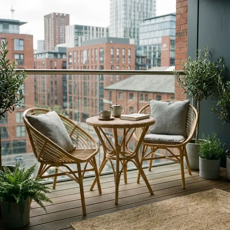 Rattan Bistro Set Manchester: Smart Balcony Solutions