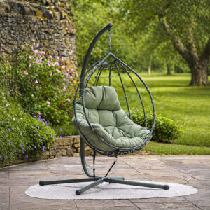 Rengard CALMO Green Outdoor Single Hanging Chair