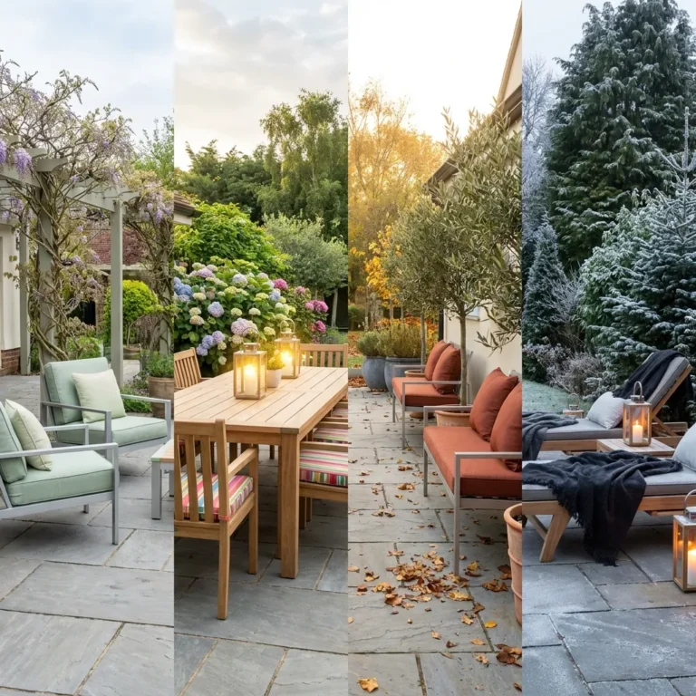 Seasonal Patio Styling Tips for Spring, Summer, Autumn & Winter