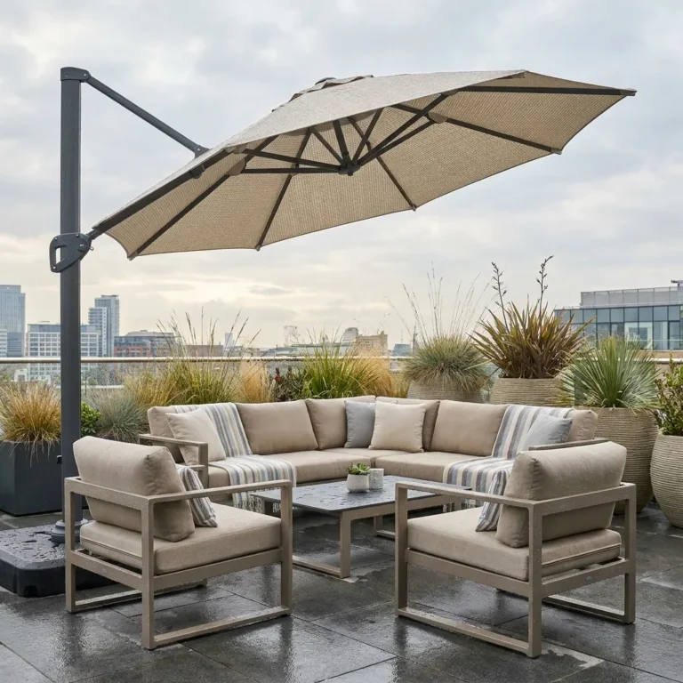 Garden Parasol UK: Choosing the Right Shade for British Weather