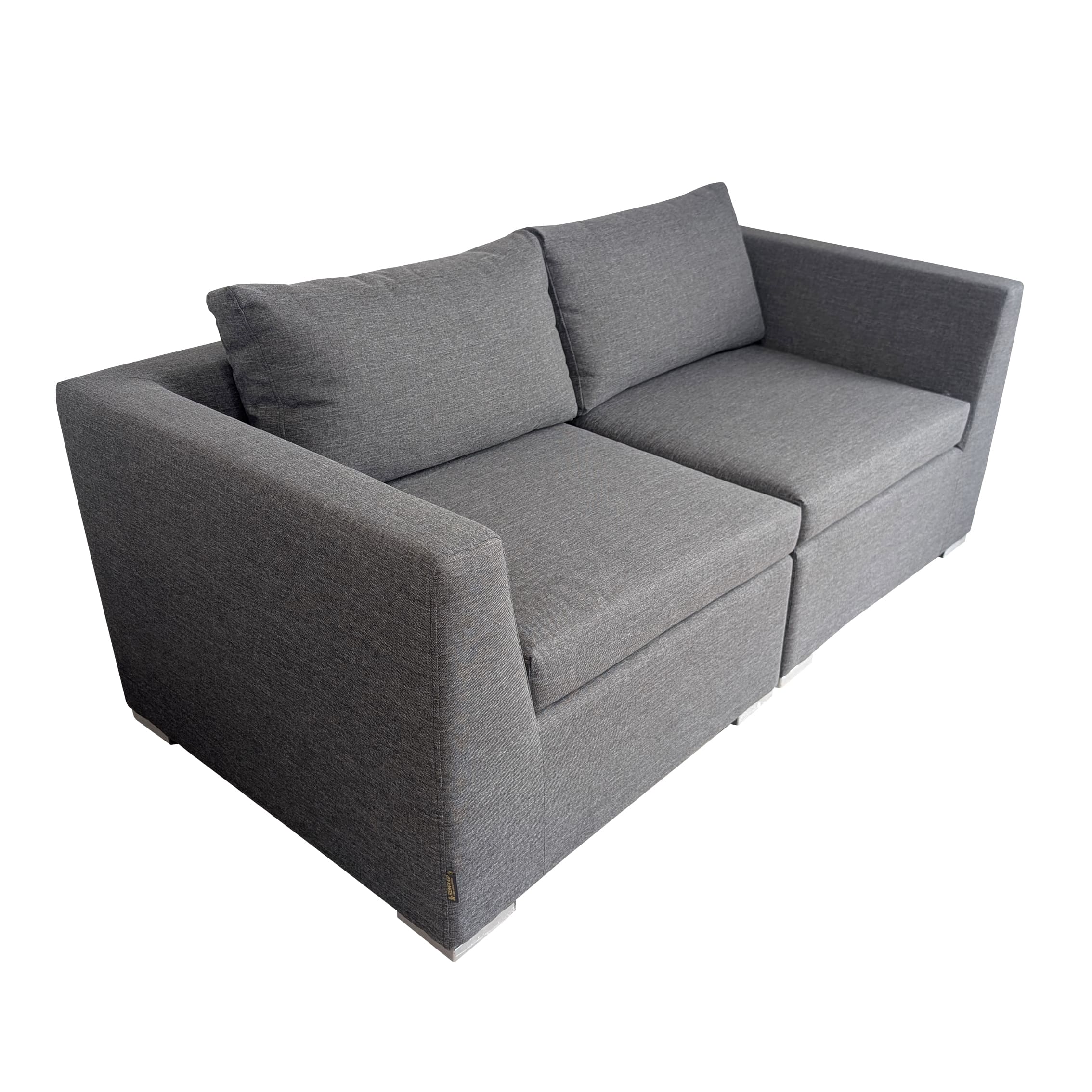 LAUREN Fabric Fabric Sofa Set with Aluminium Coffee Table - Image 3