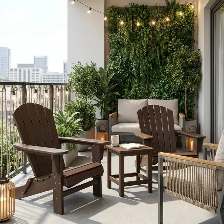 Small Space, Big Style: Outdoor Room Ideas for Balconies and Compact Patios