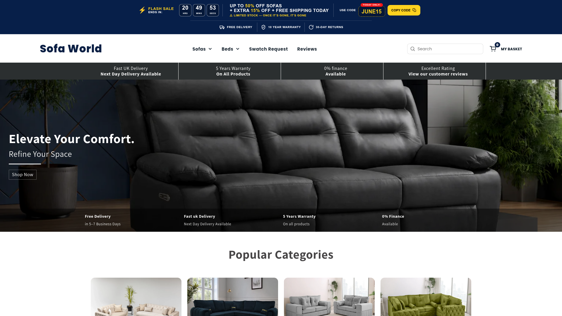 Unique Value Proposition Homepage