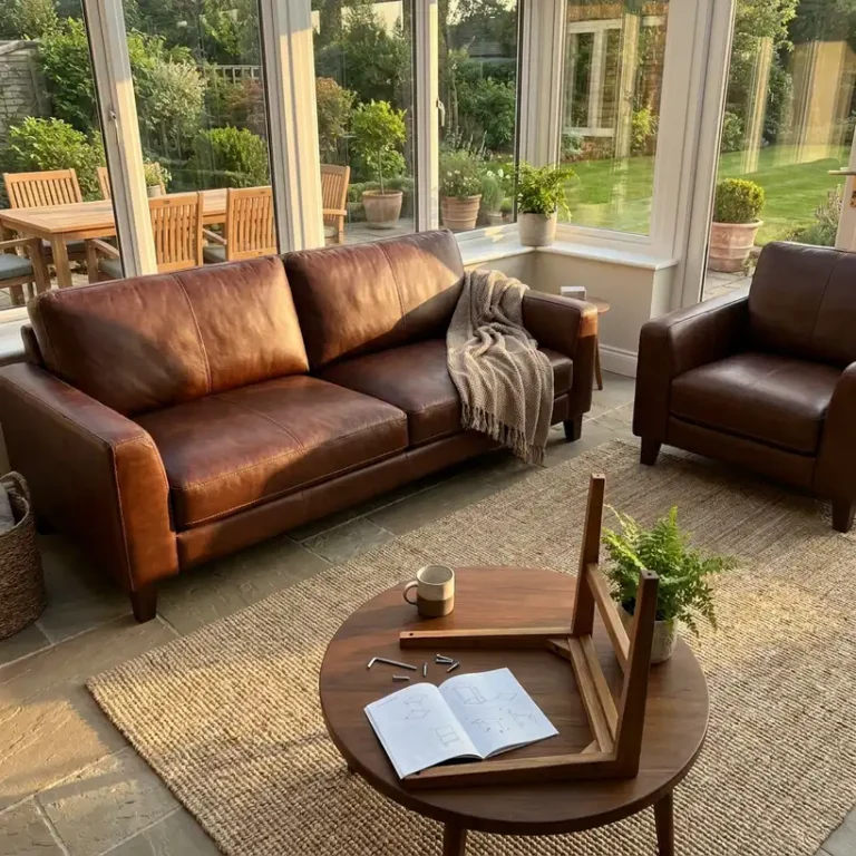 Leather Sofa Sets: Luxury and Durability Combined