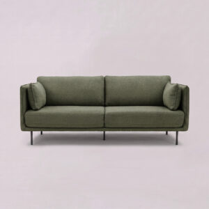 rengard langham green boucle sofa for home and interior lounging