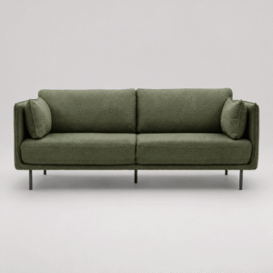 rengard langham green boucle sofa for home and interior lounging
