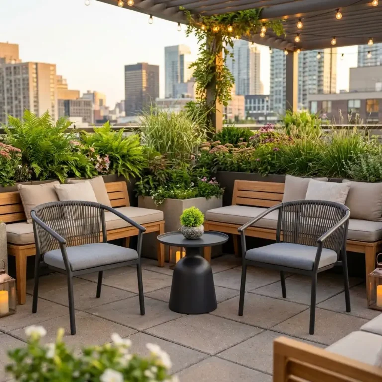 Rooftop Patio Ideas: Transform Small Spaces into Oases