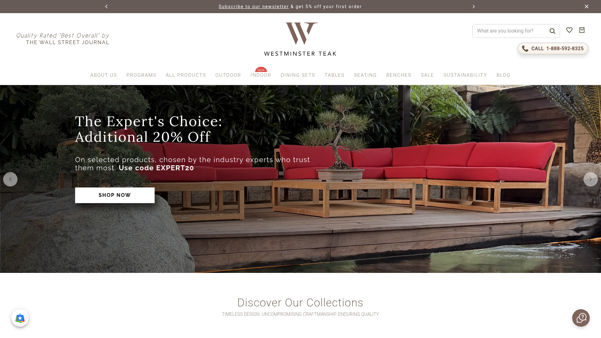 Unique Value Proposition Homepage
