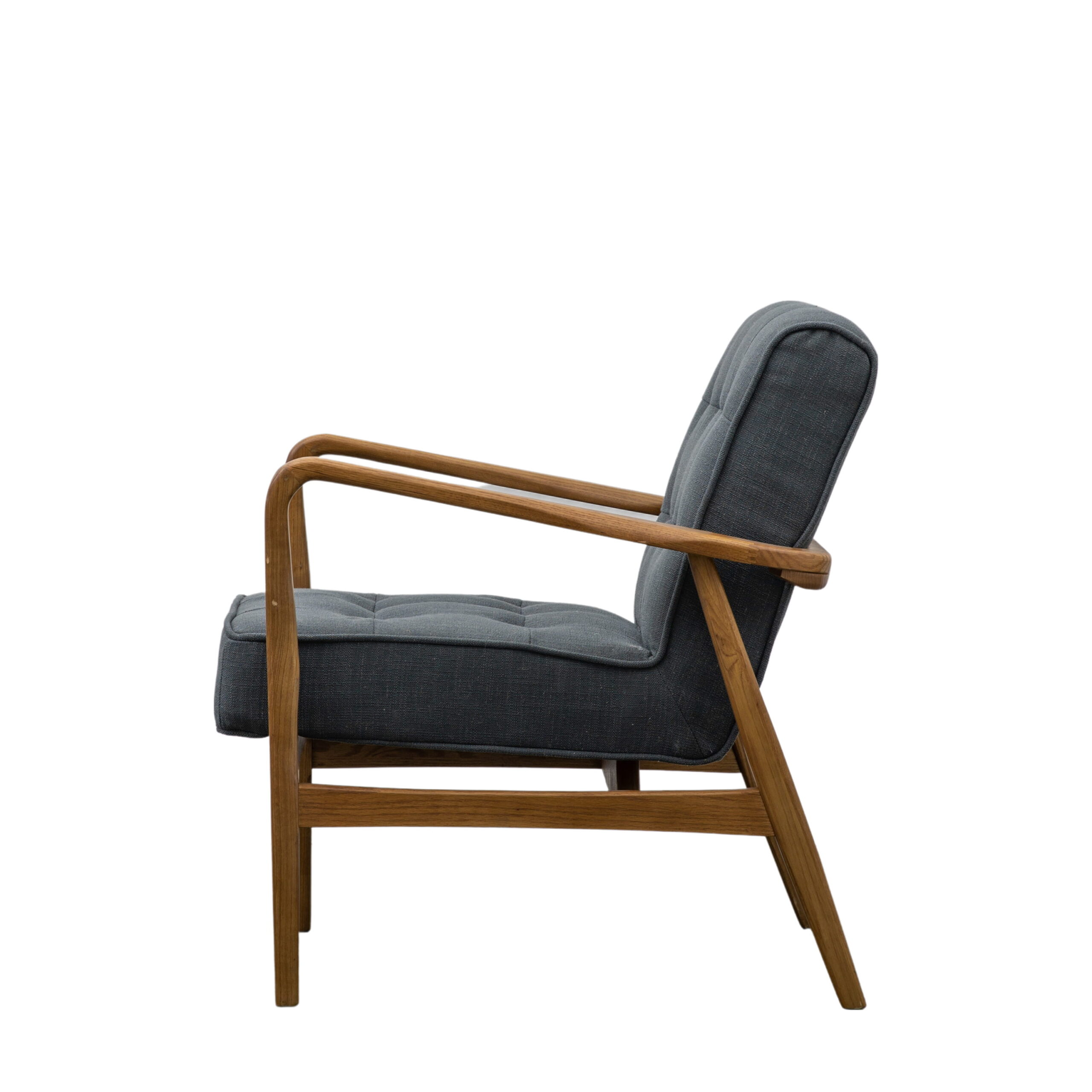 Hoxton Grey Armchair - Image 7