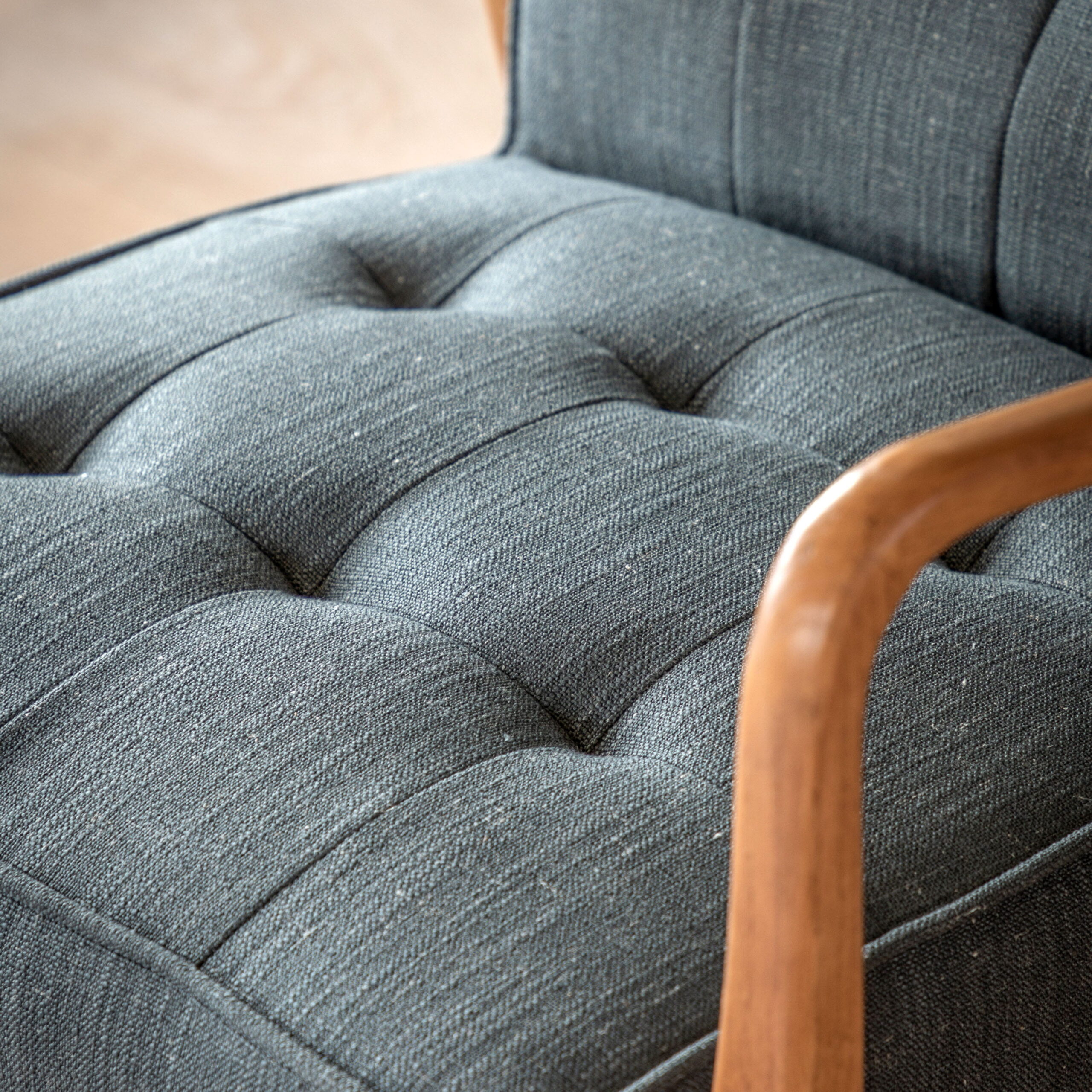 Hoxton Grey Armchair - Image 4