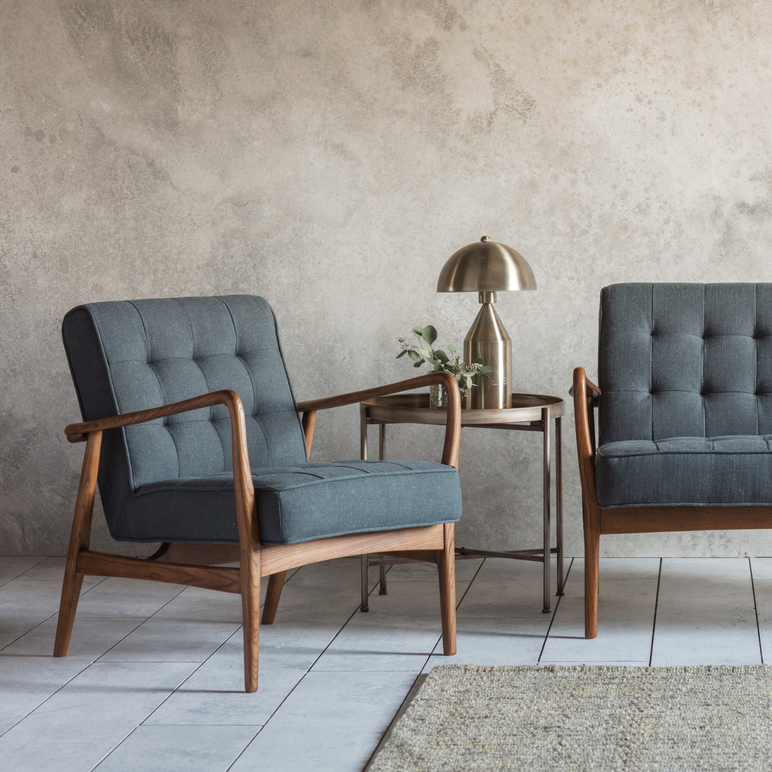Hoxton Grey Armchair - Image 5