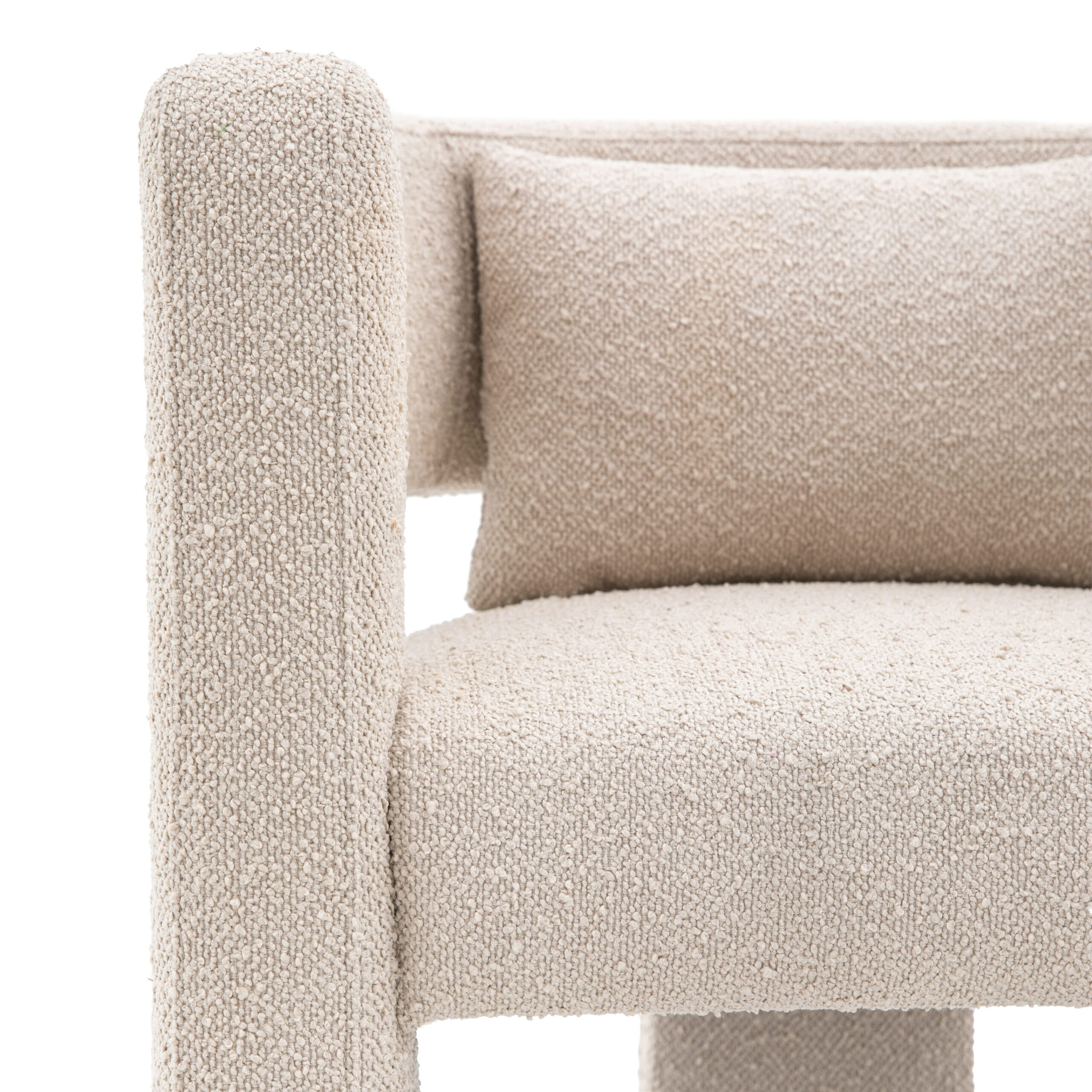 Lucca Taupe Armchair - Image 10