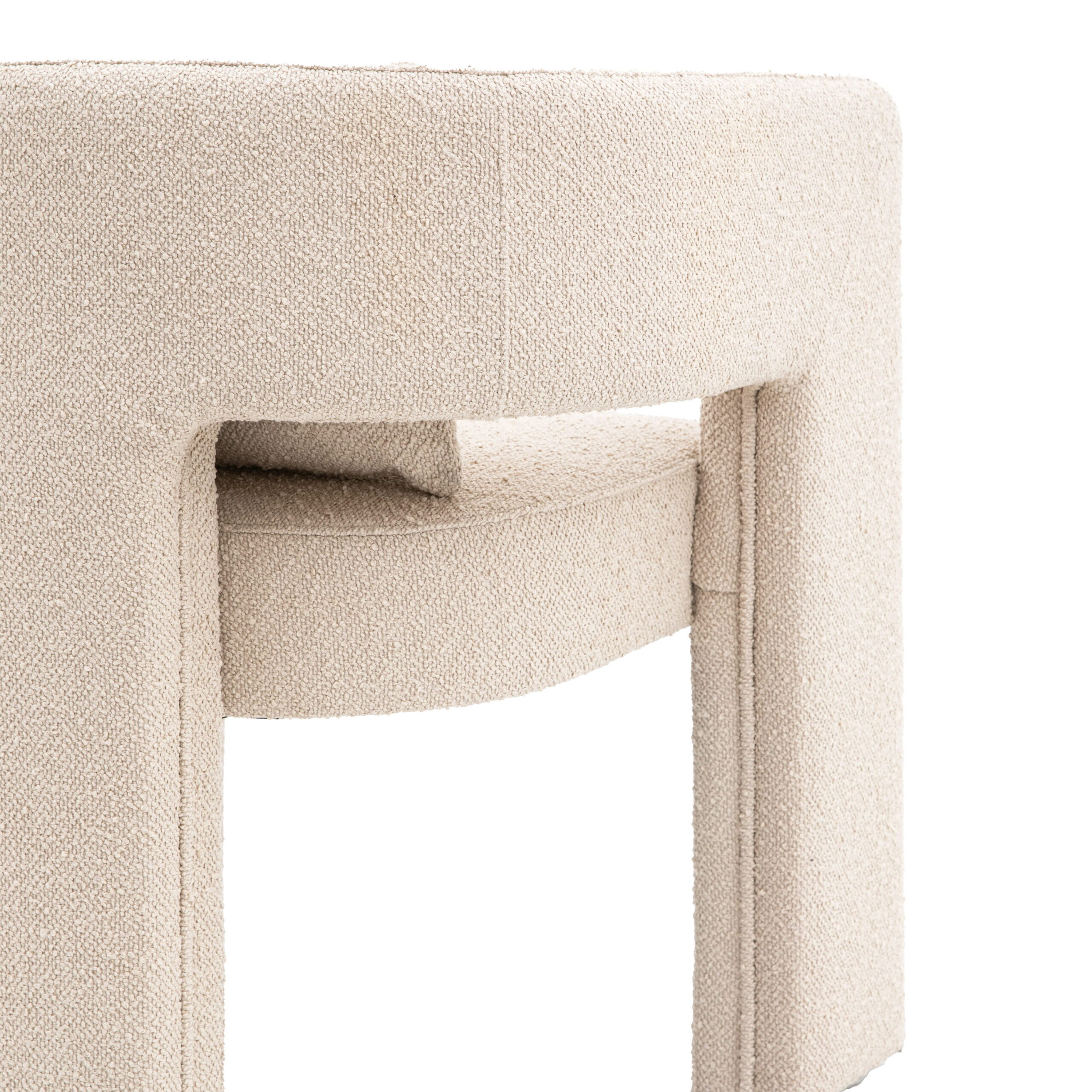 Lucca Taupe Armchair - Image 9