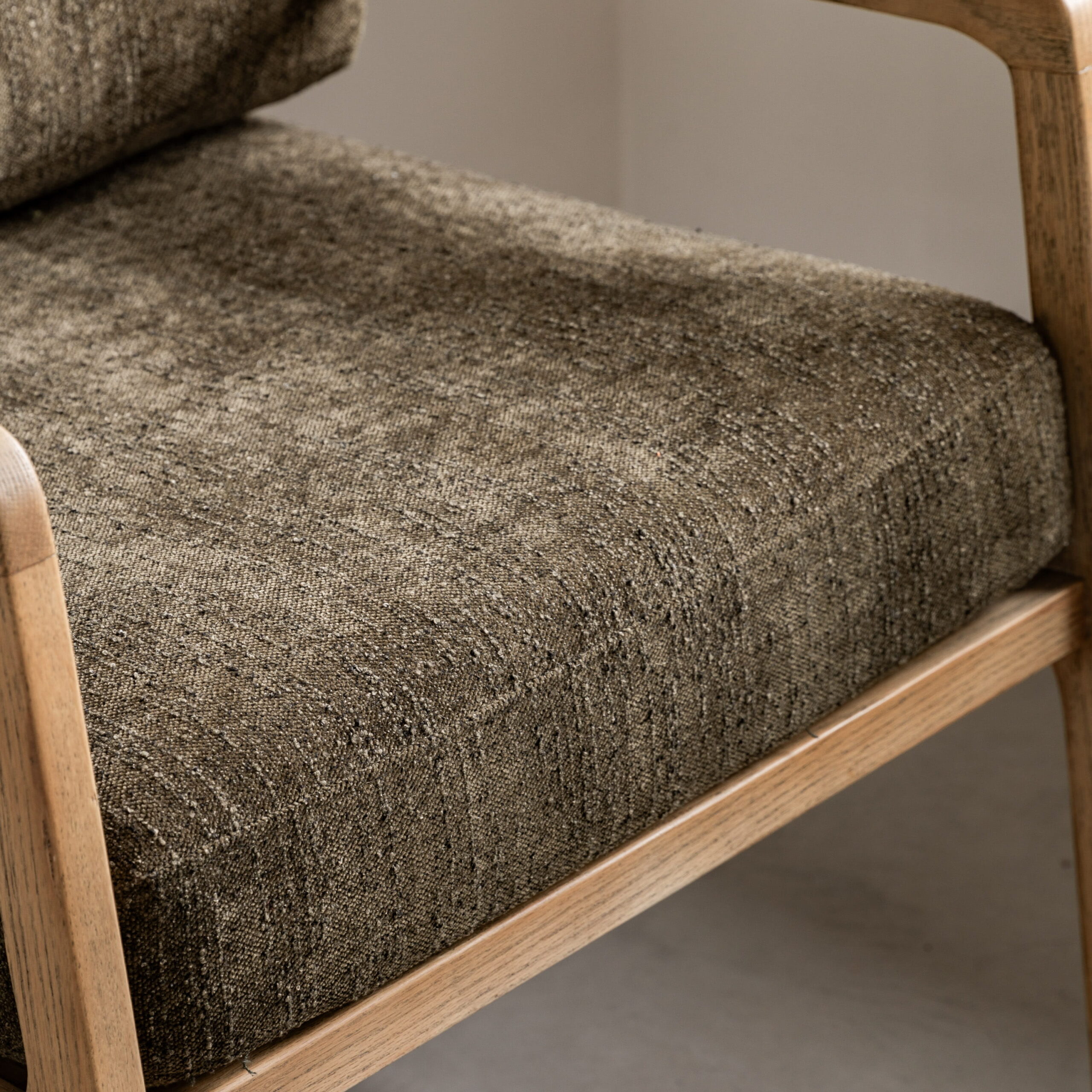 Auren Moss Green Armchair - Image 3