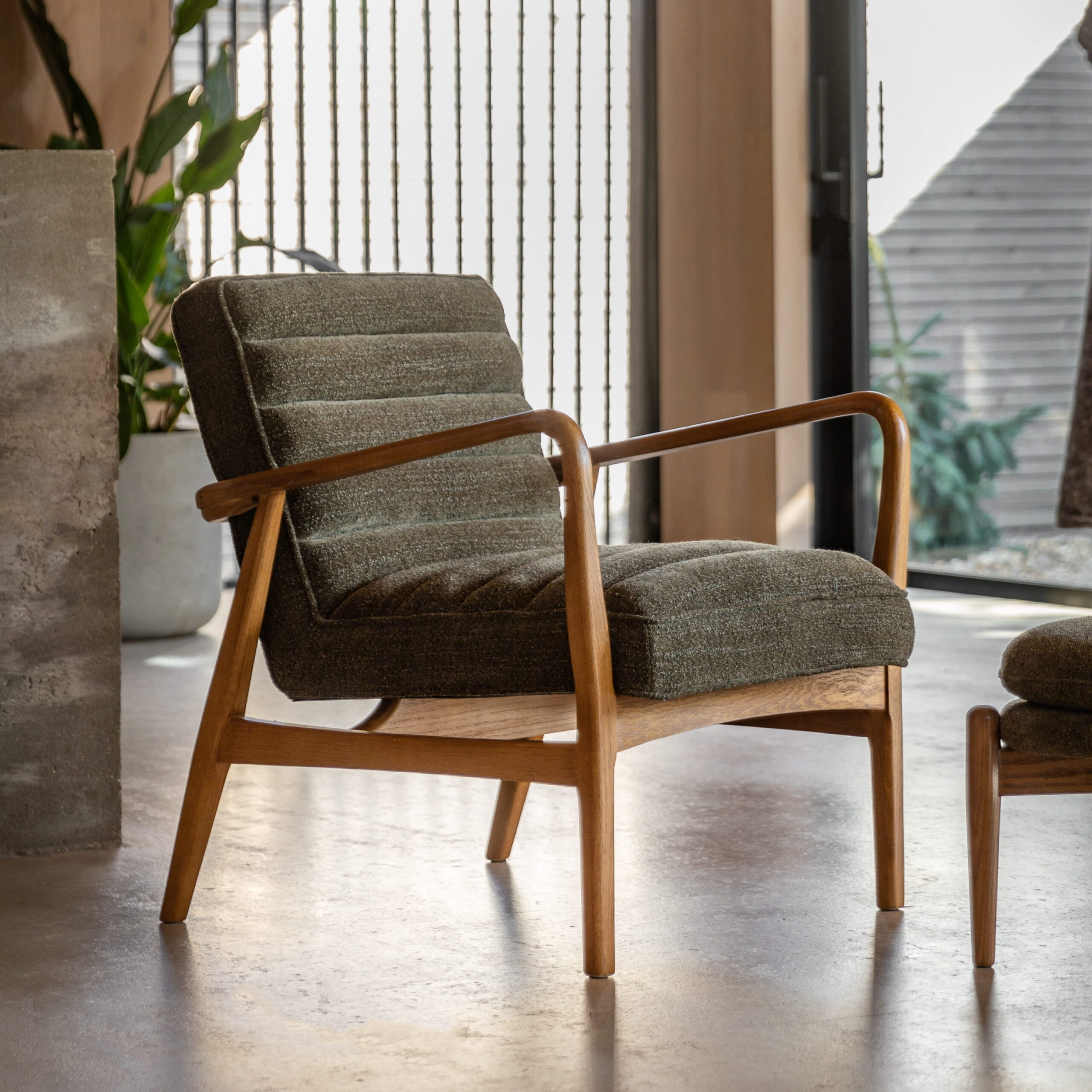 Camden Green Armchair - Image 2