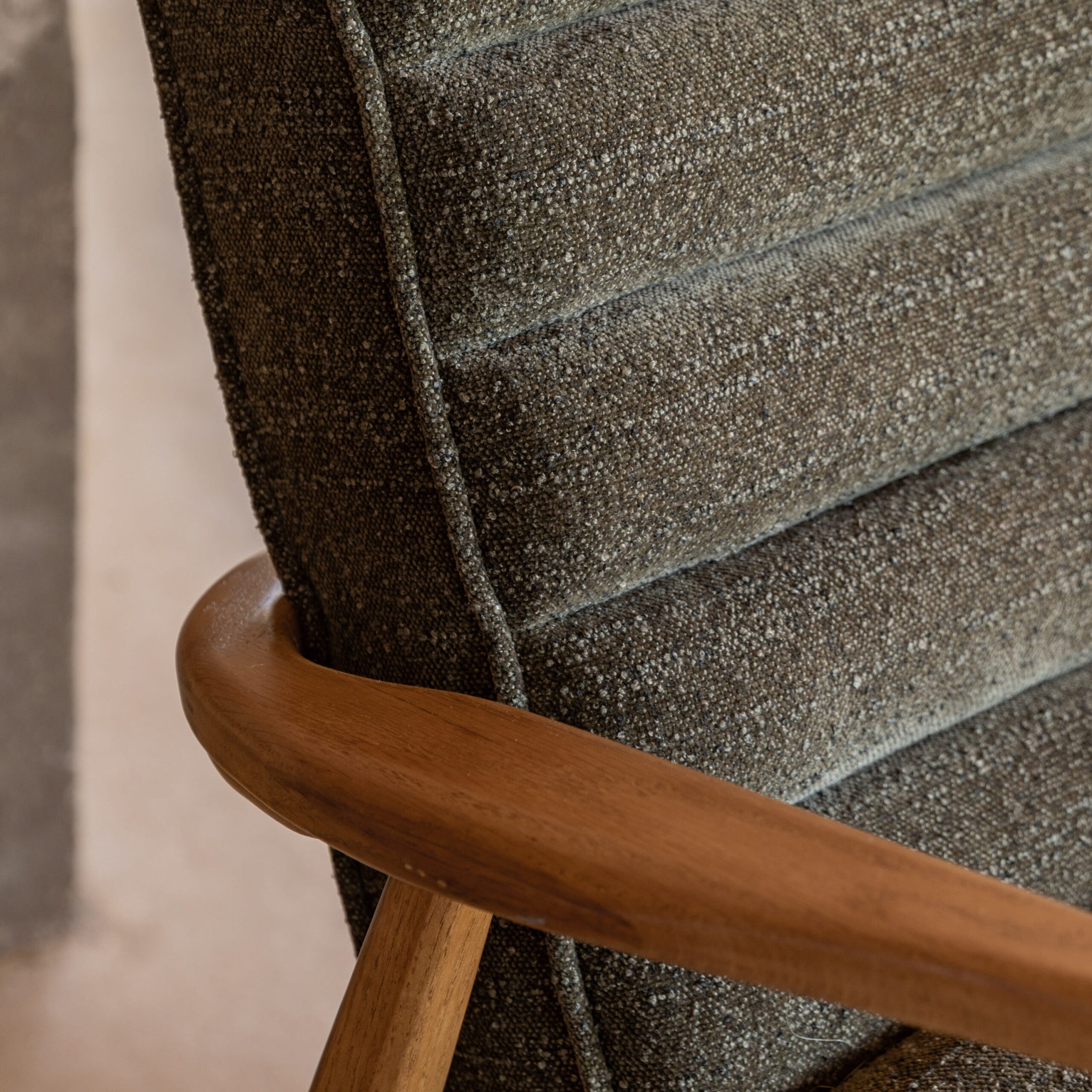Camden Green Armchair - Image 3
