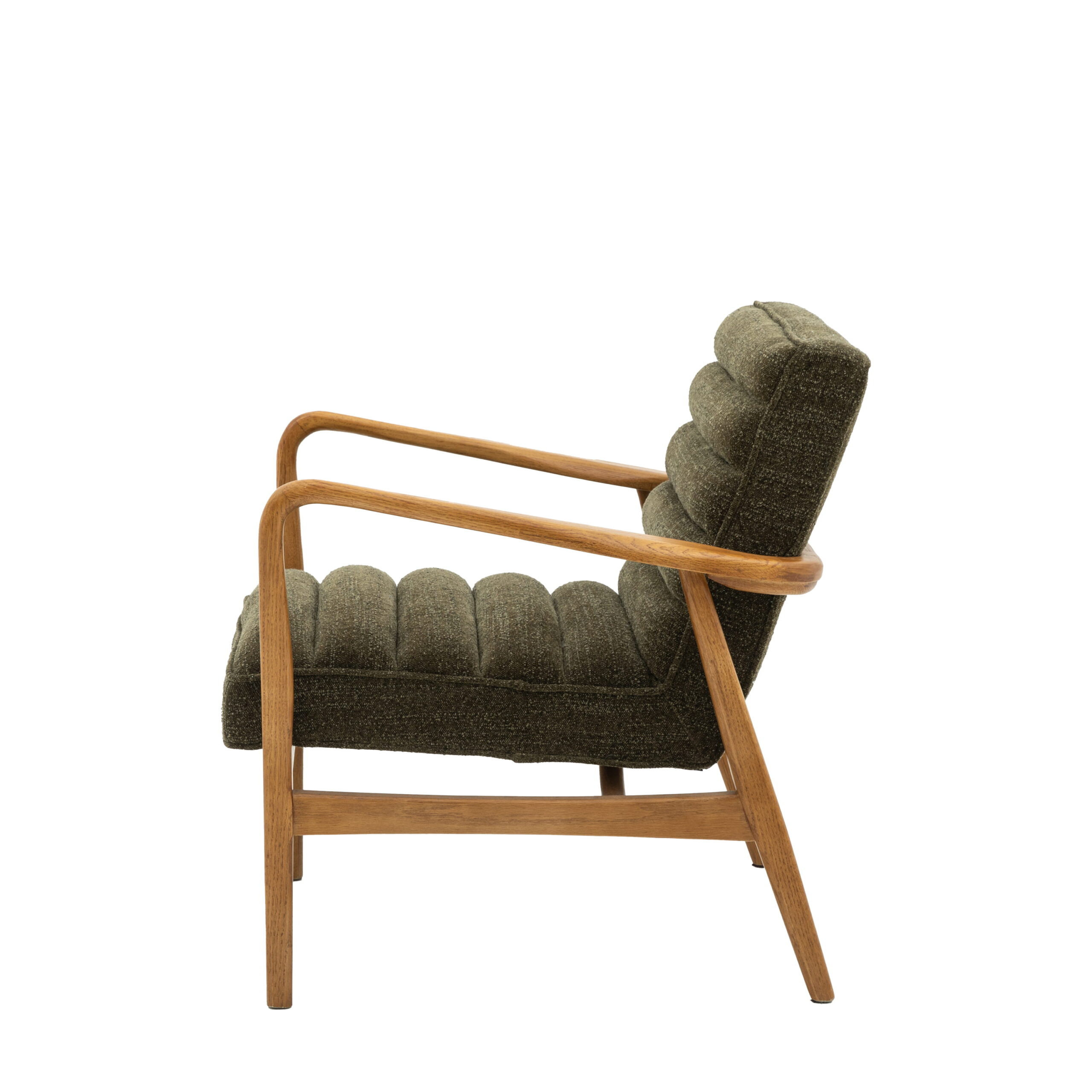 Camden Green Armchair - Image 7