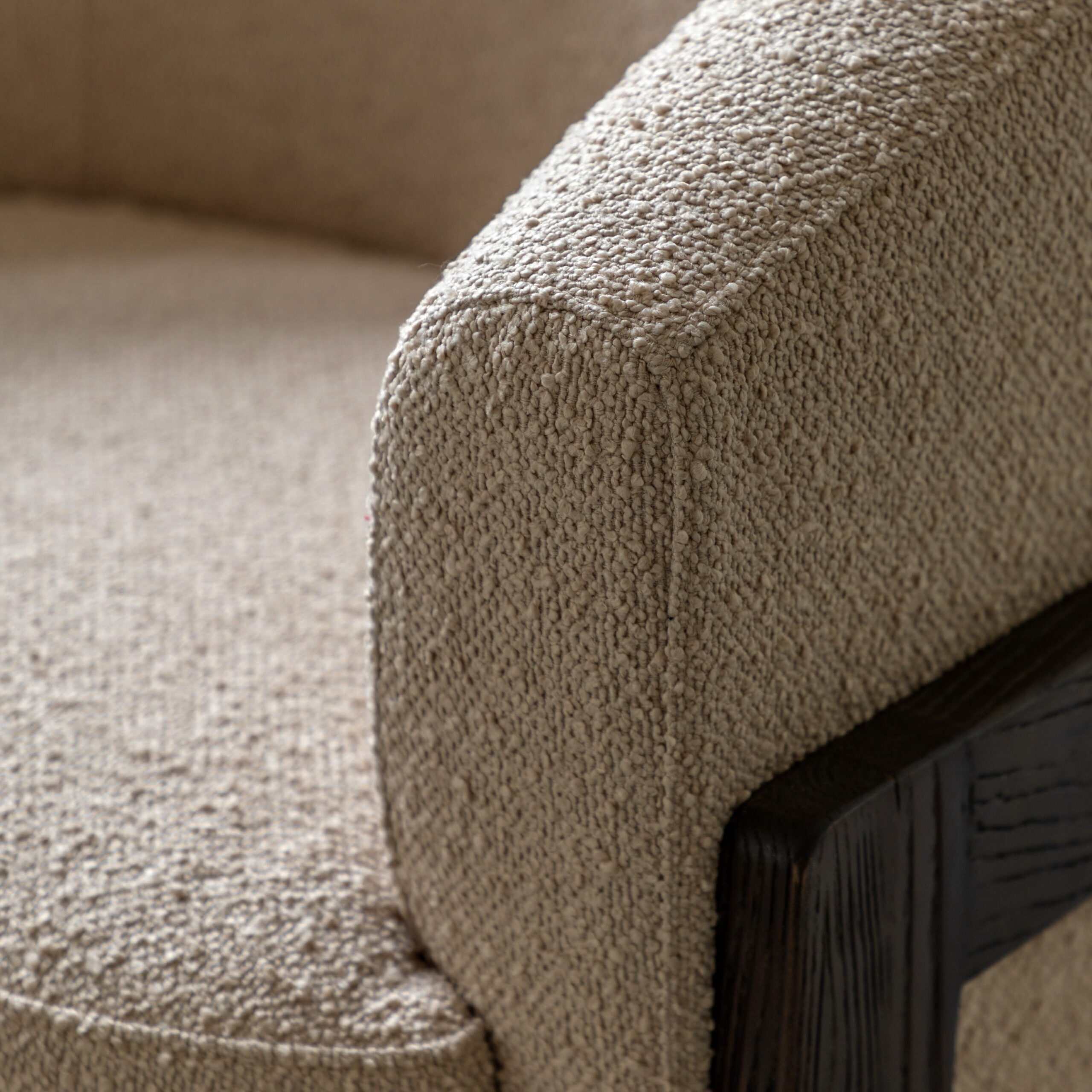 Marel Cream Armchair - Image 3