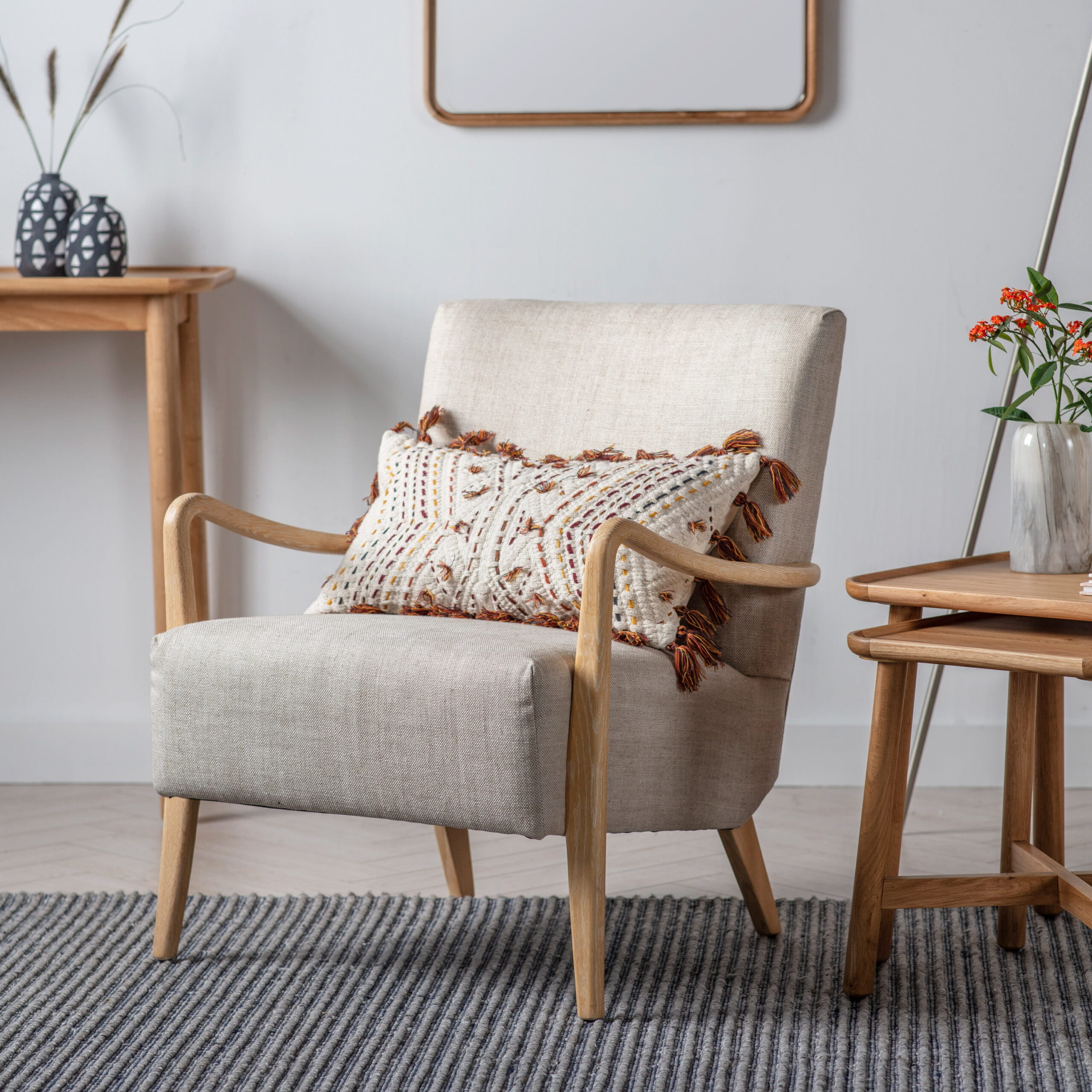 Westmere Natural Armchair - Image 2