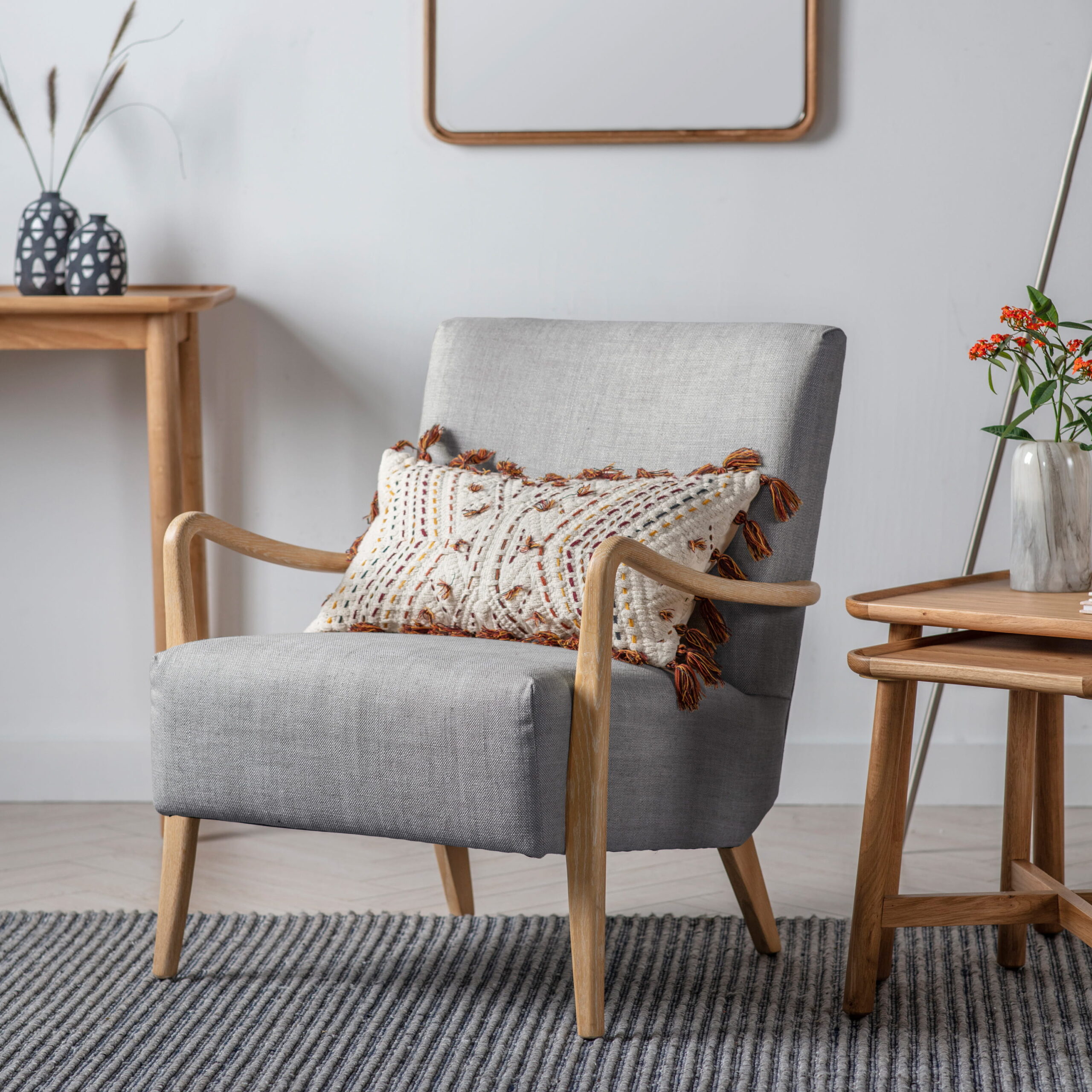 Westmere Grey Armchair - Image 2