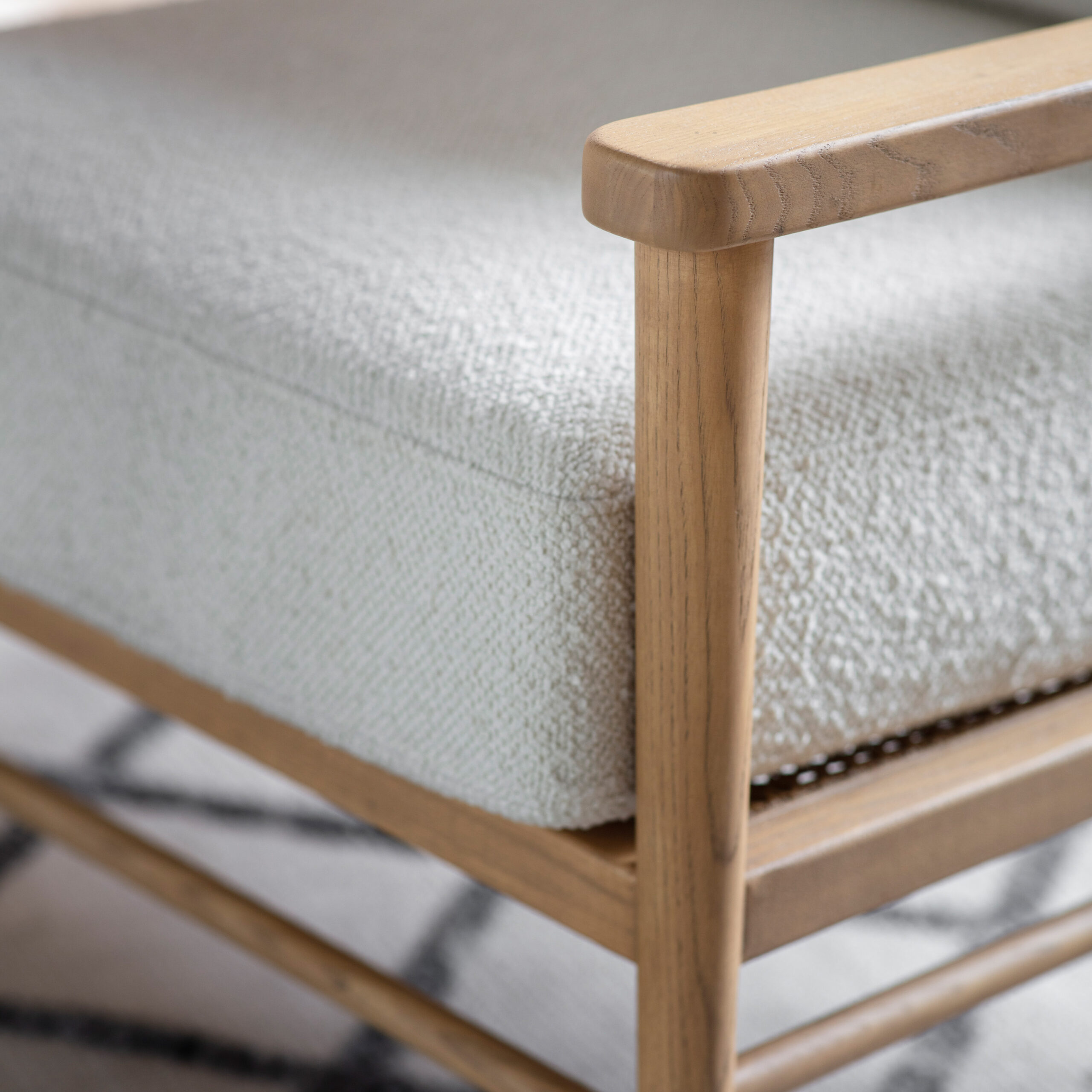 Marseille Cream Armchair - Image 3