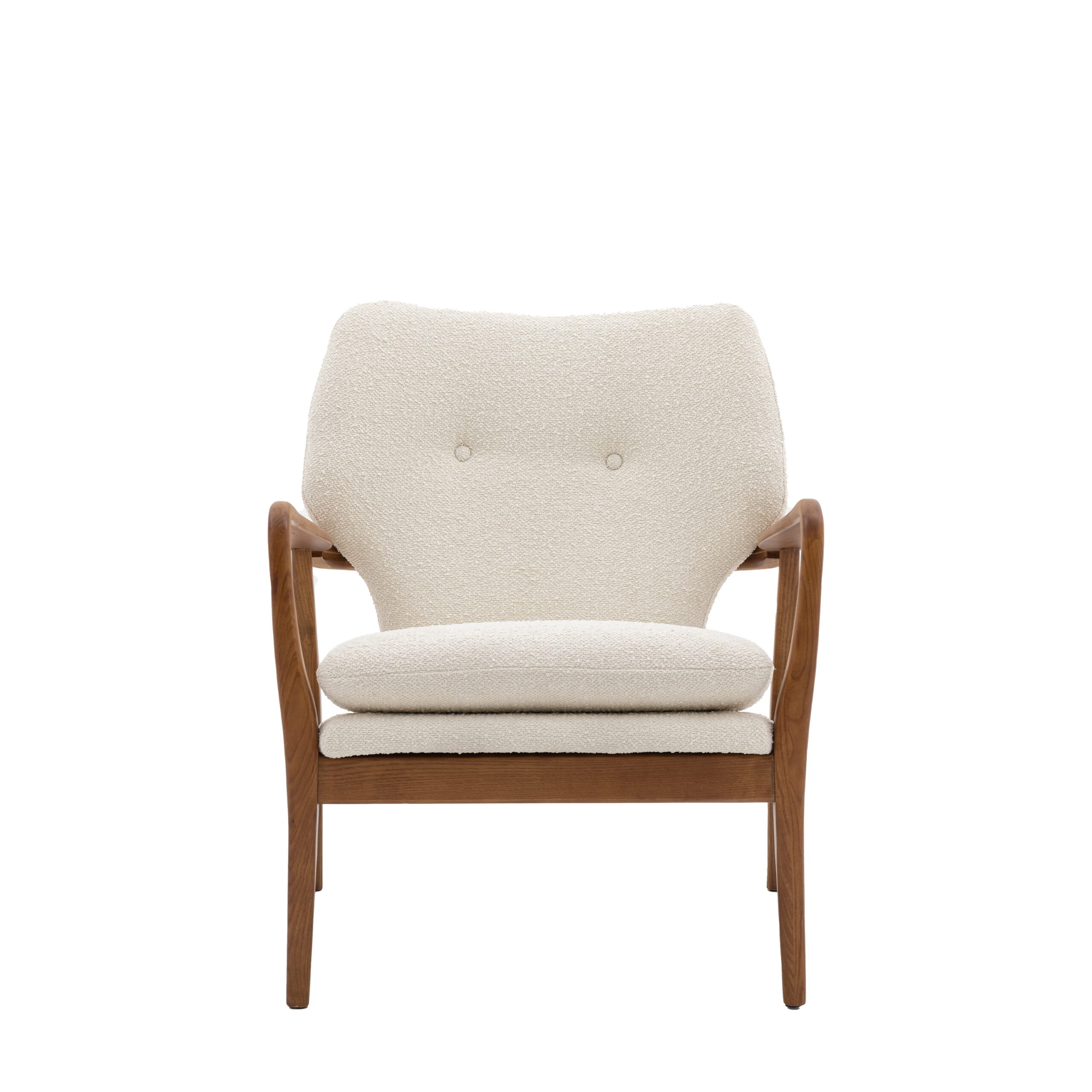 Sorenna Cream Armchair - Image 5