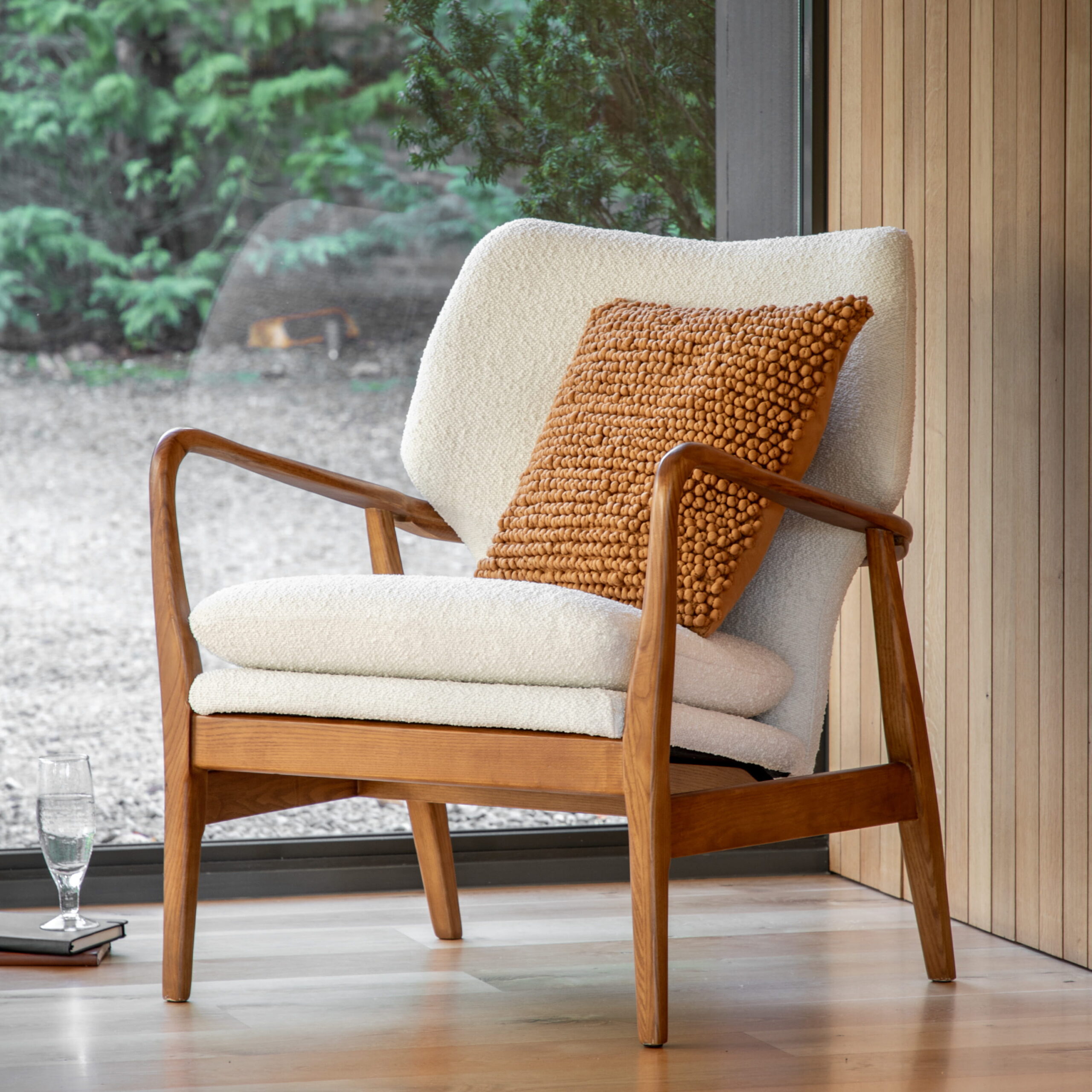 Sorenna Cream Armchair - Image 2