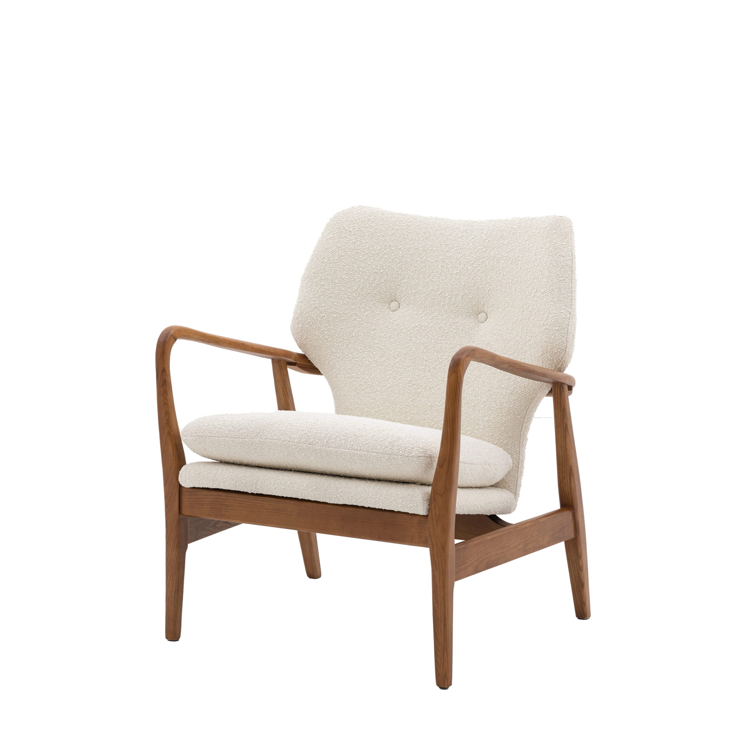 Sorenna Cream Armchair - Image 6