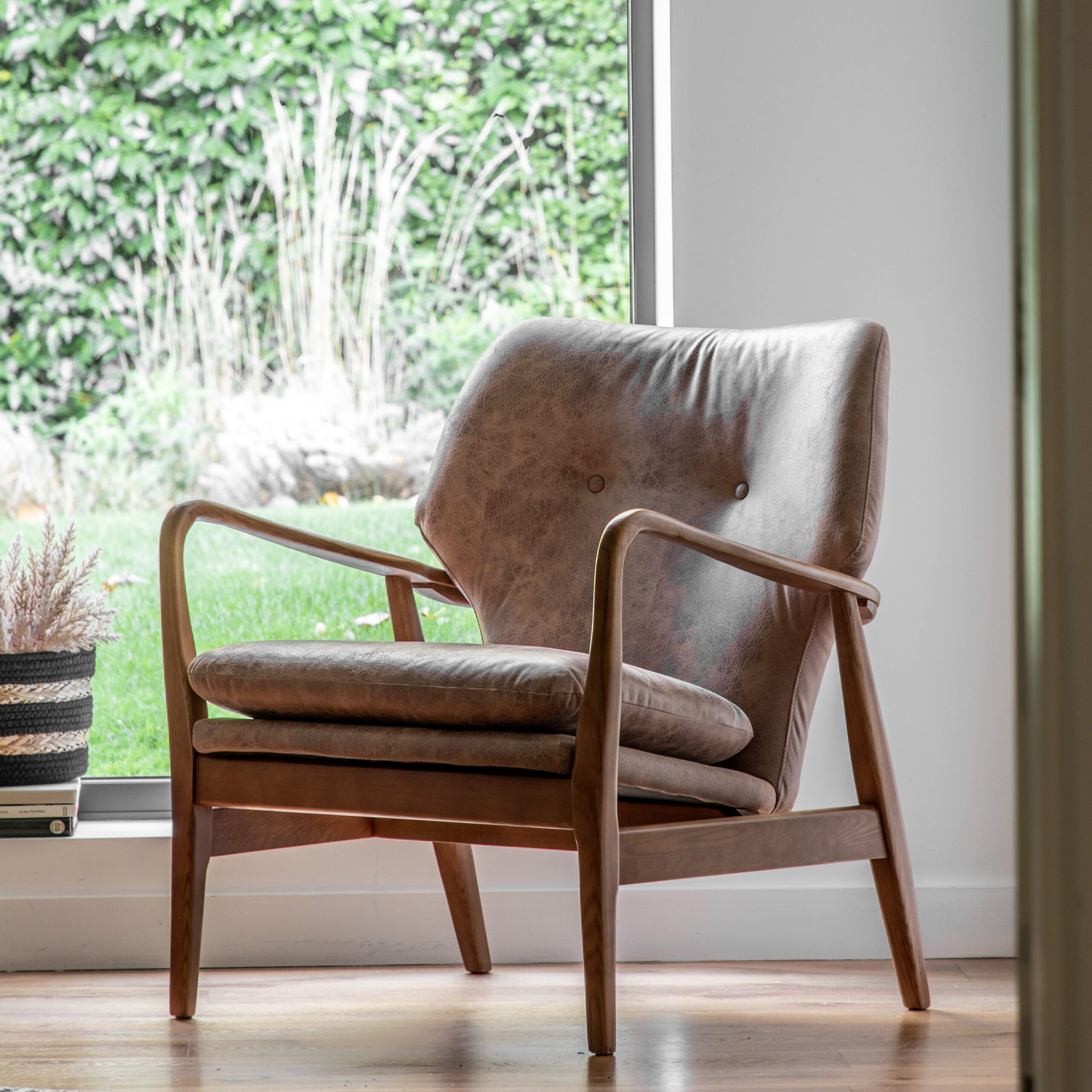 Sorenna Leather Armchair - Image 2