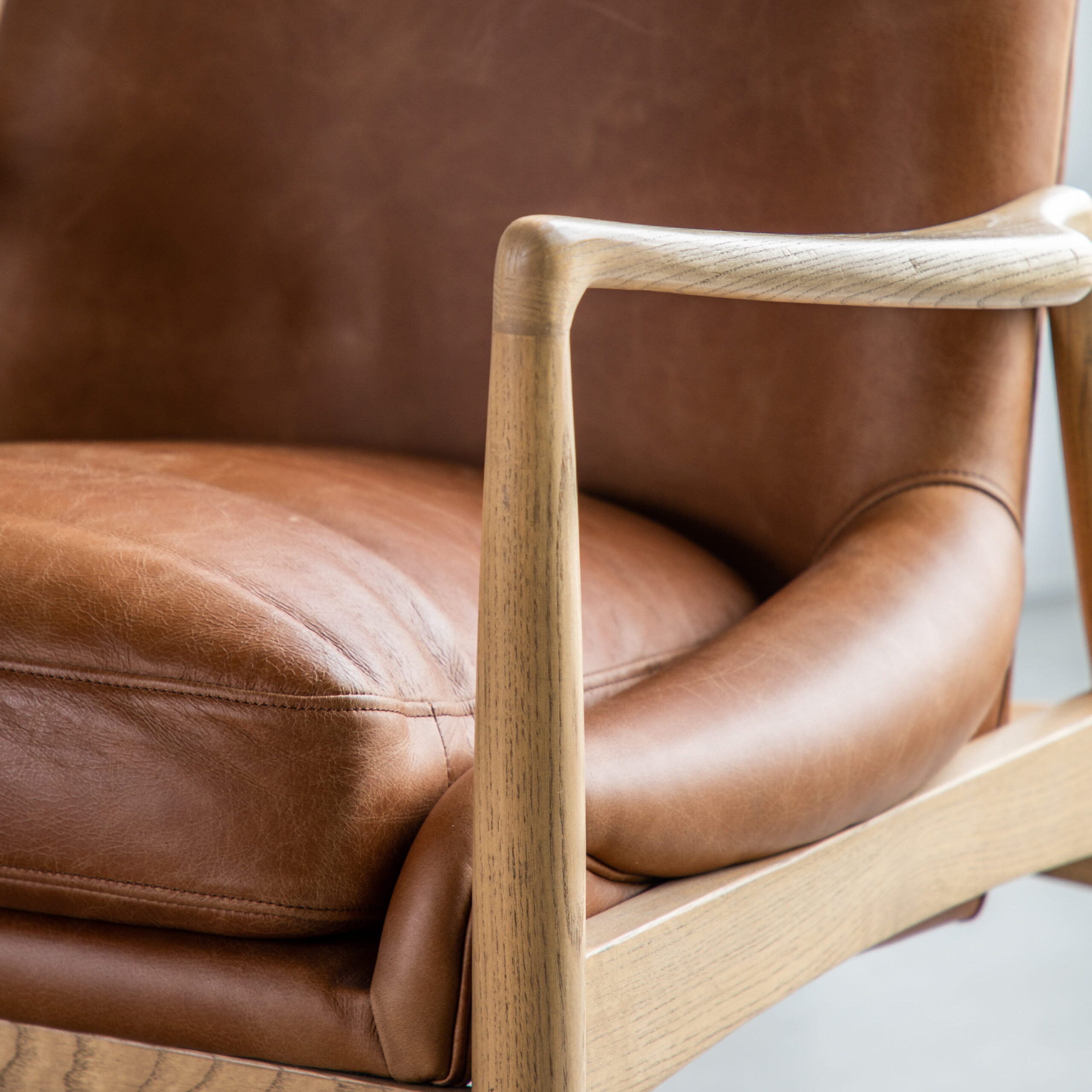 Skagen Leather Armchair - Image 3