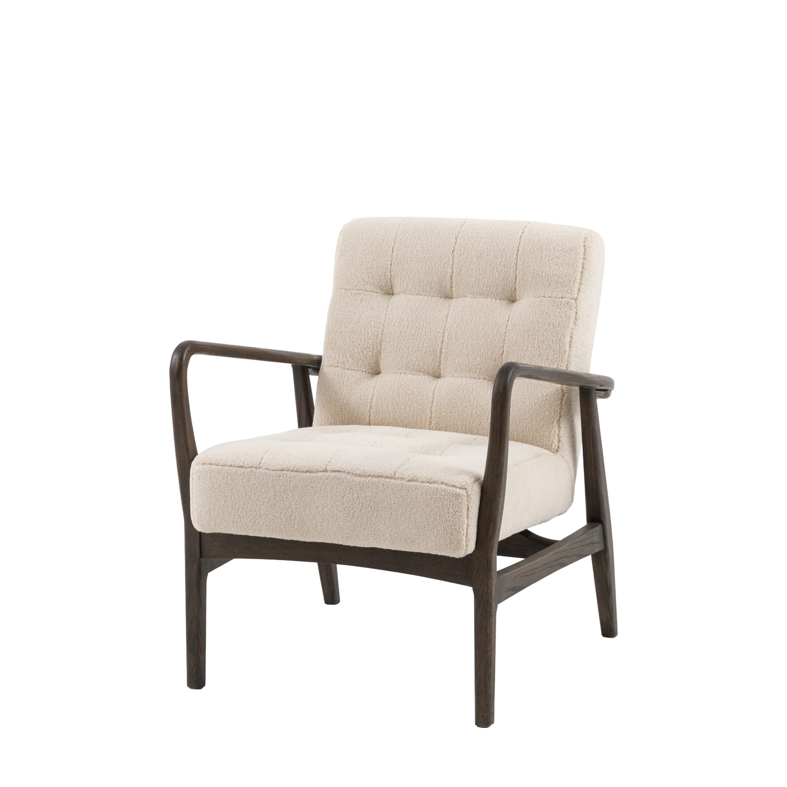 Hoxton Cream Sheepskin Armchair - Image 6