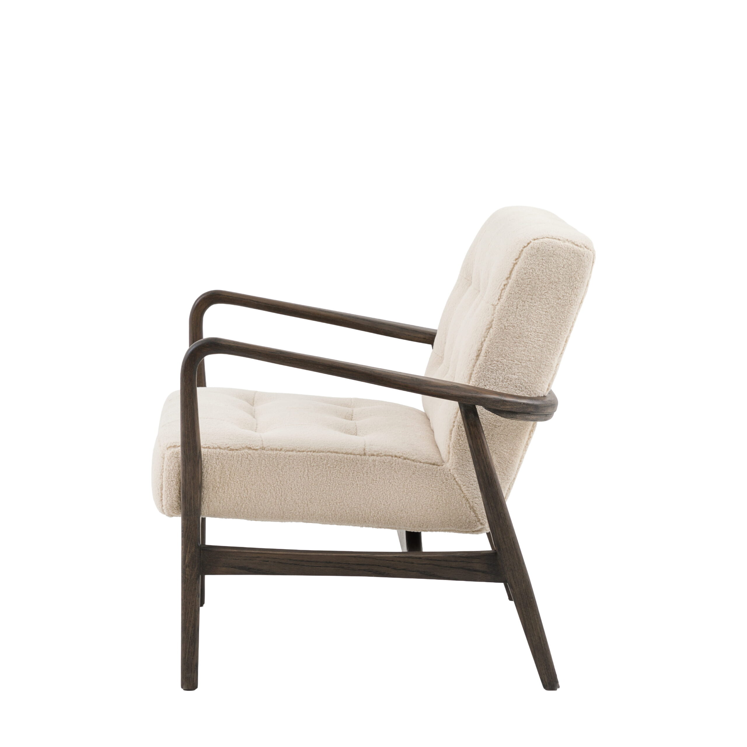 Hoxton Cream Sheepskin Armchair - Image 7