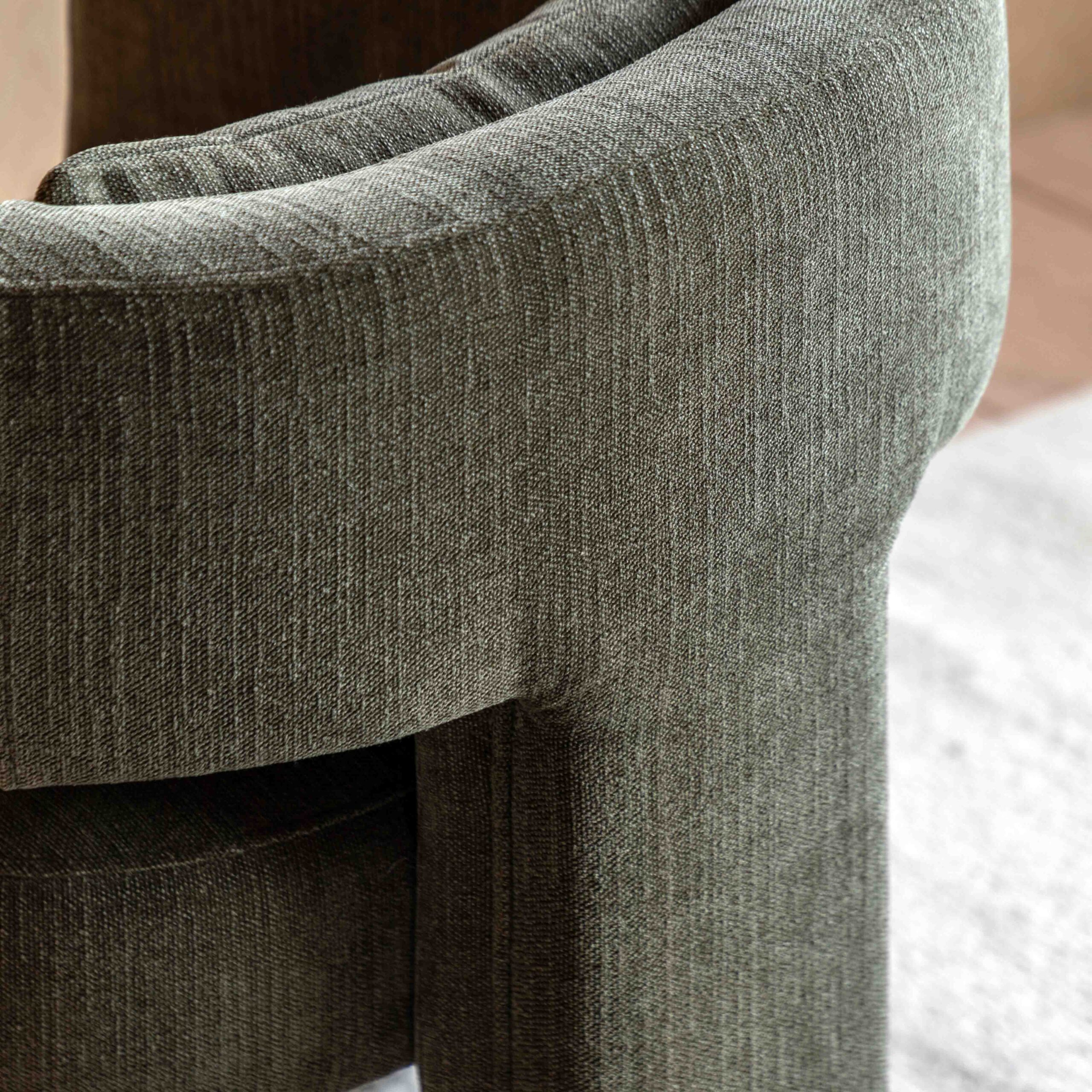 Lucca Green Armchair - Image 4