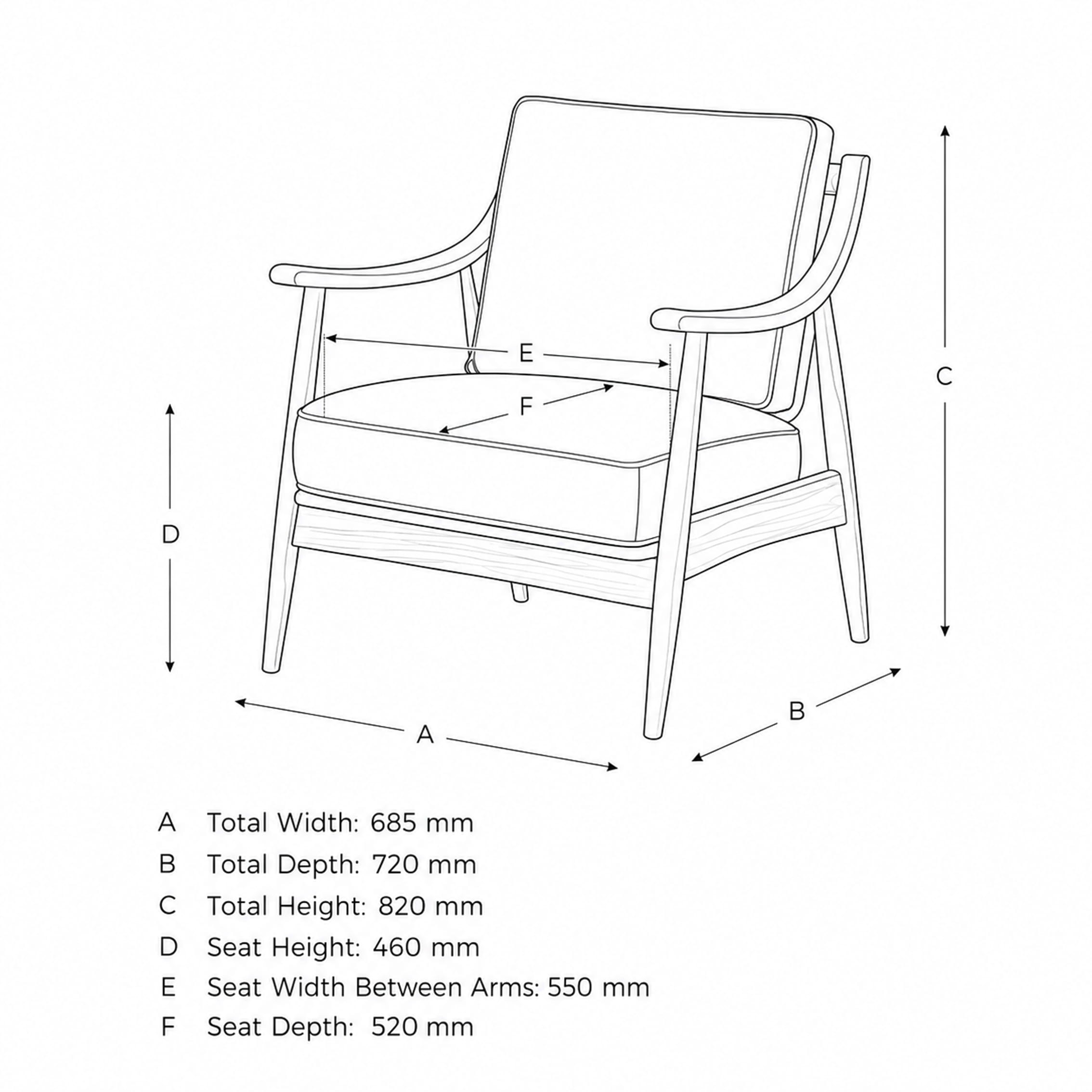Arden Lounge Armchair - Image 8