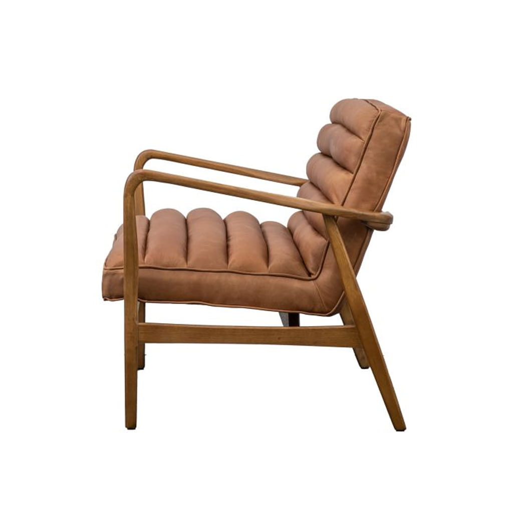 Camden Vintage Brown 2 Seater Sofa - Image 5