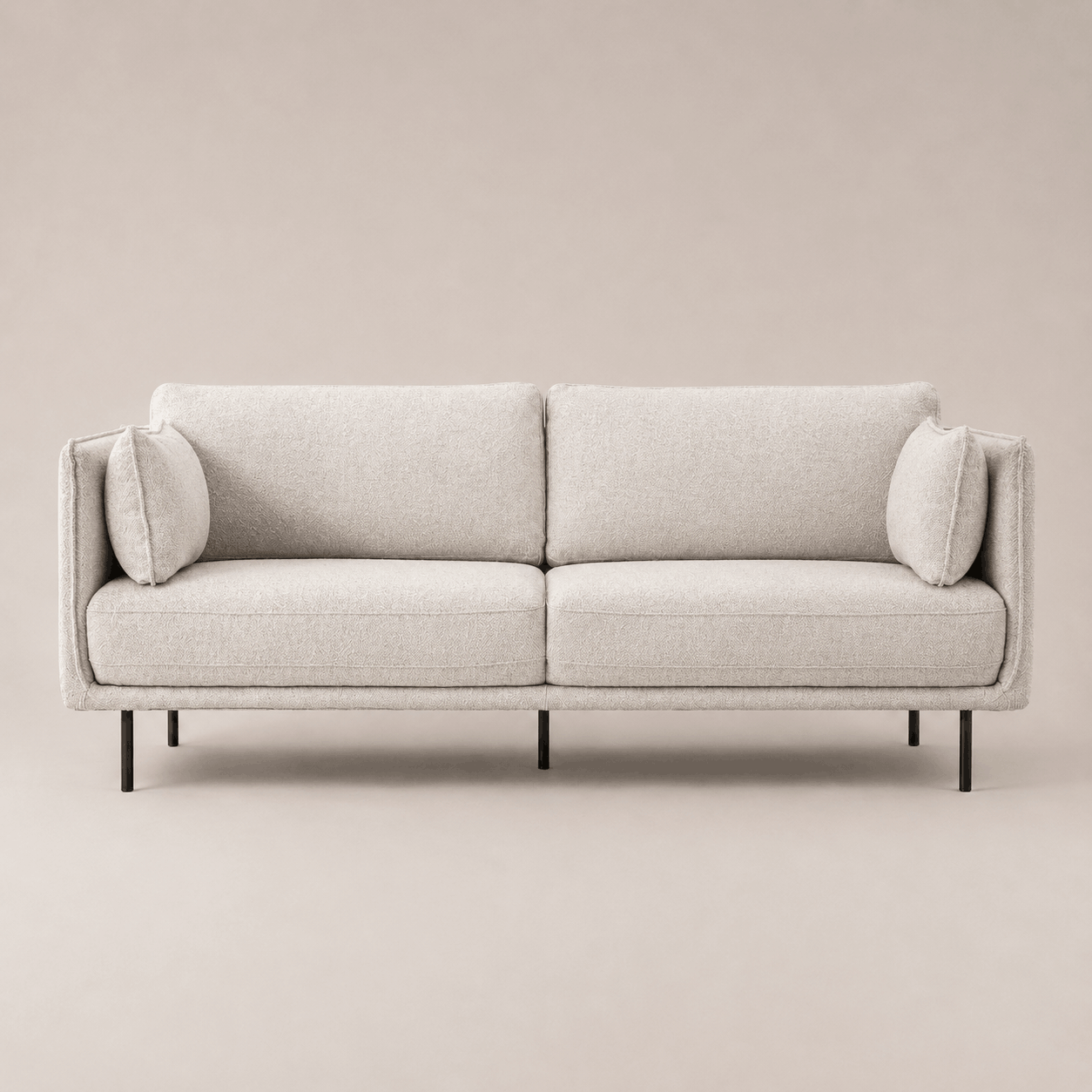 rengard langham natural boucle sofa for home and interior lounging