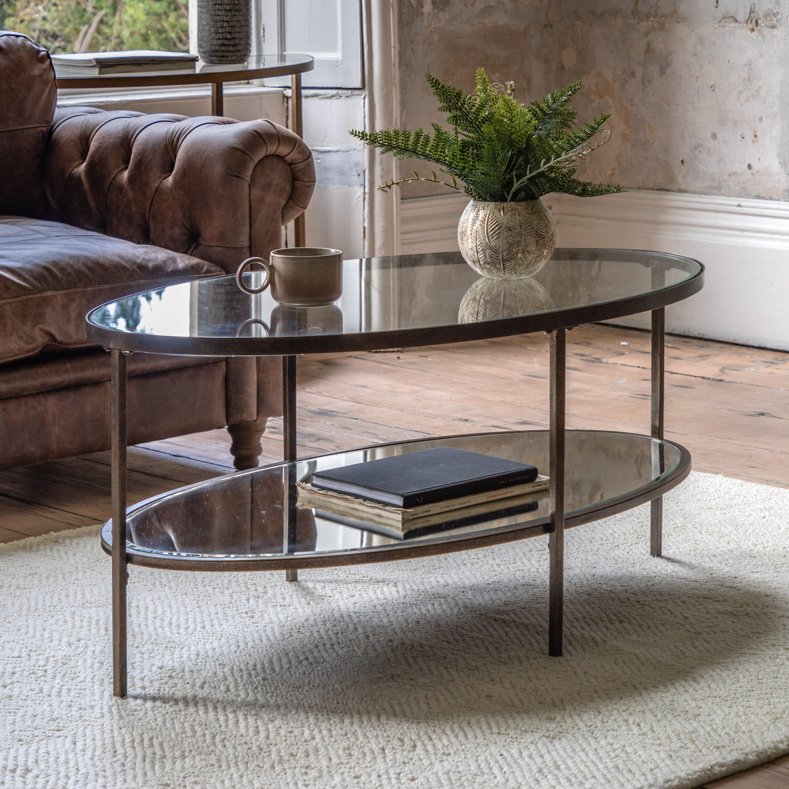 Mercer Coffee Table Bronze