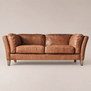 rengard home indoor furniture brown leather sofa premium finish affordable luxury
