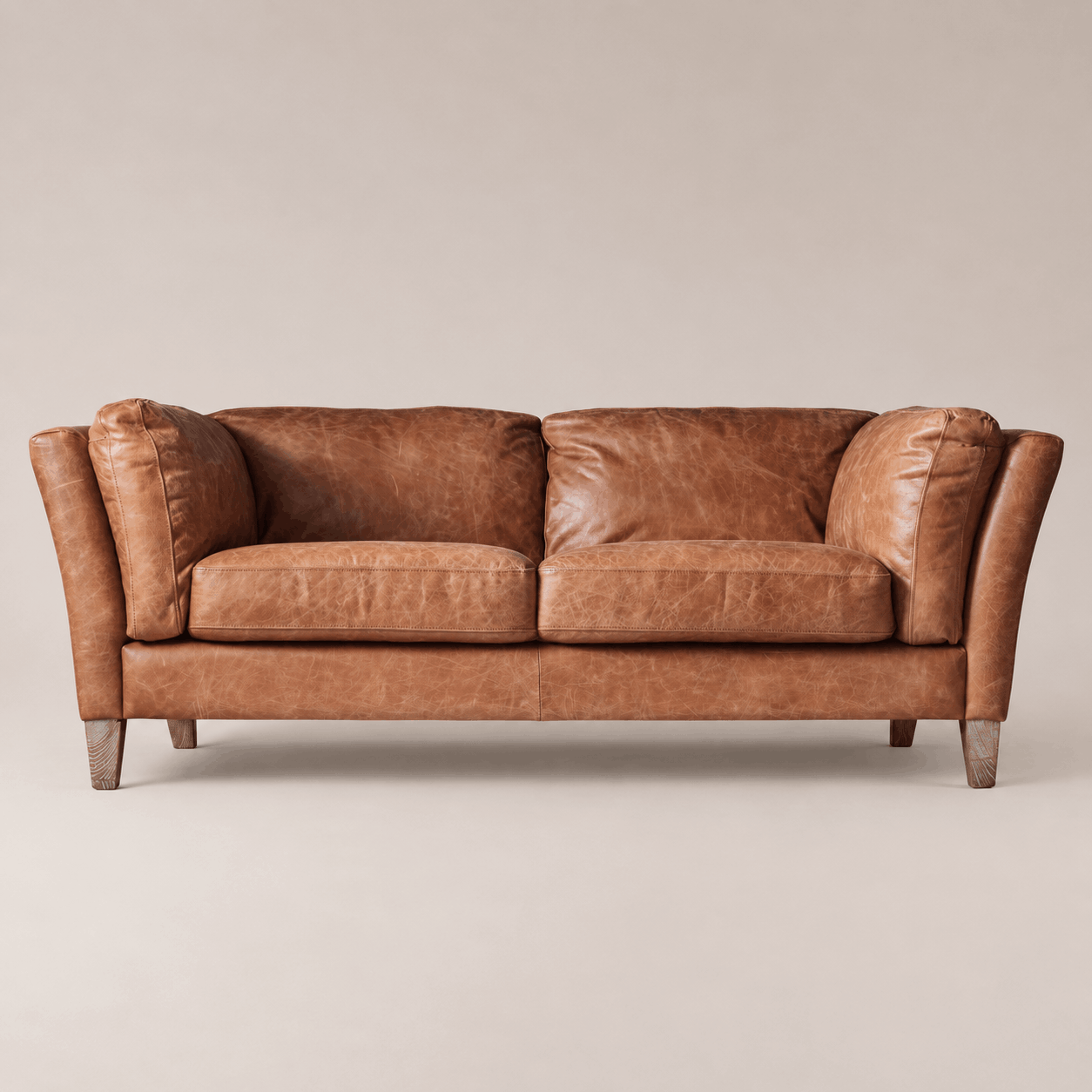 rengard home indoor furniture brown leather sofa premium finish affordable luxury