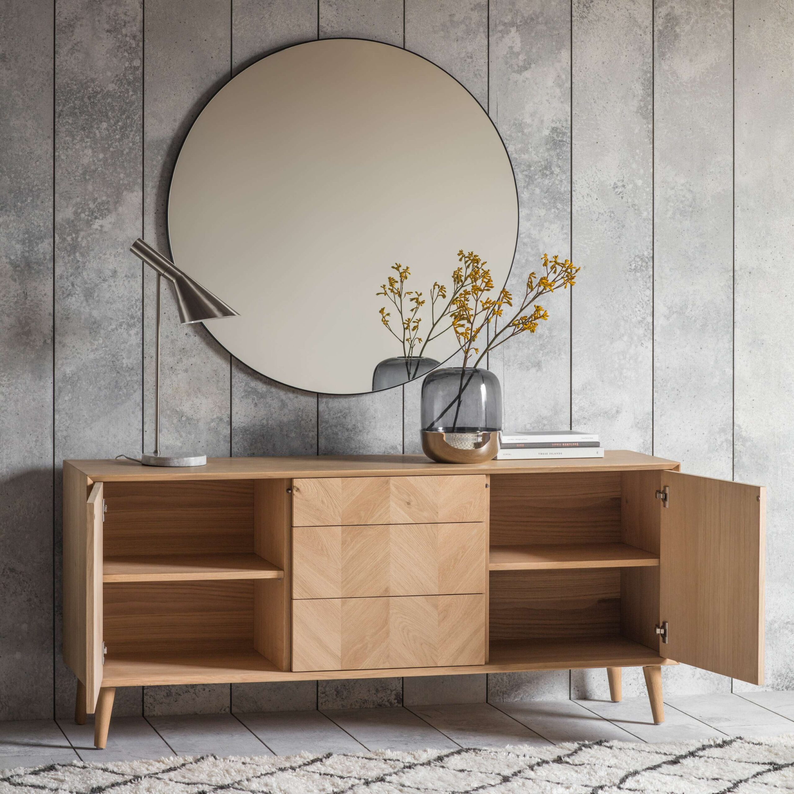Torino 2 Door 3 Drawer Sideboard - Image 4