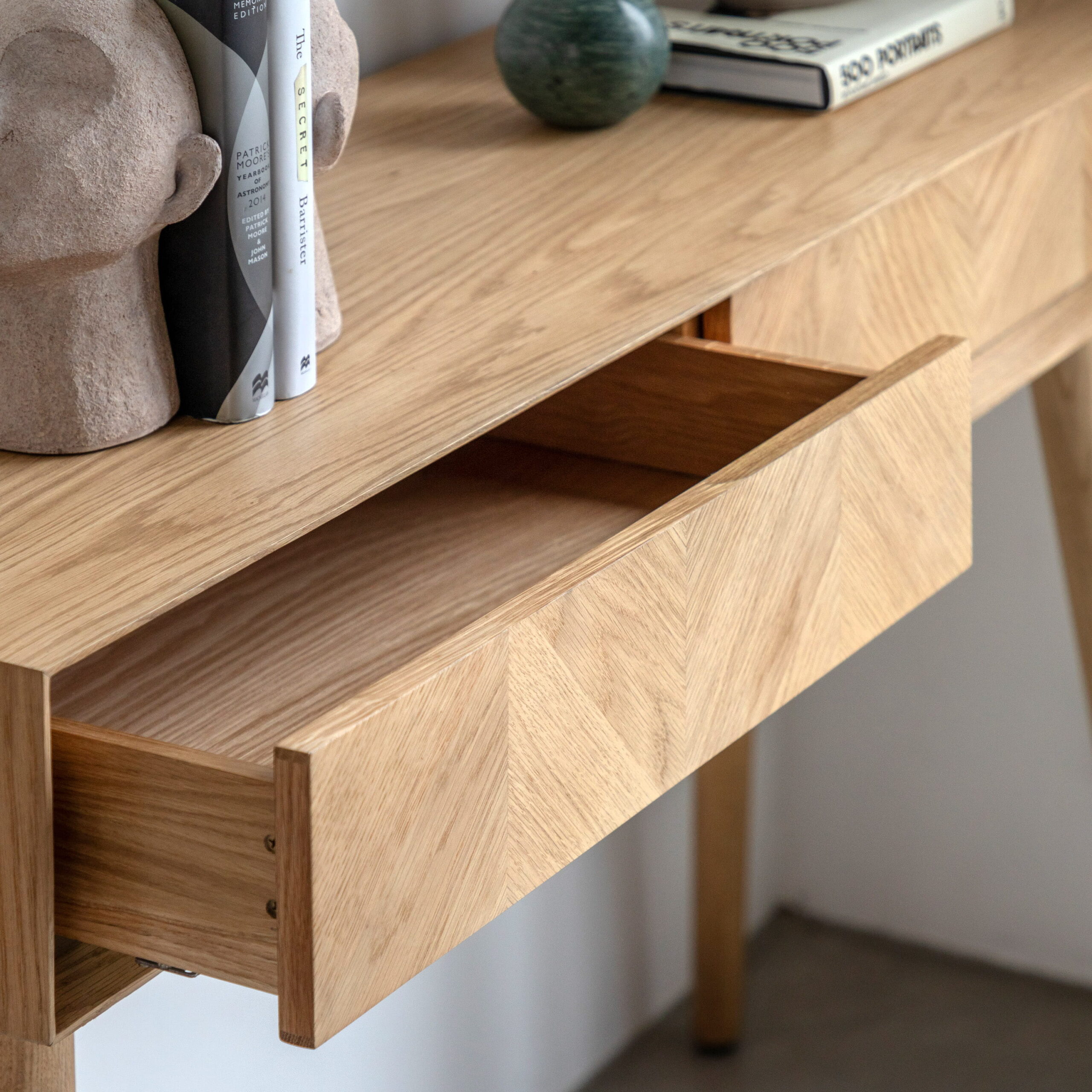 Modena 2 Drawer Console Table - Image 2