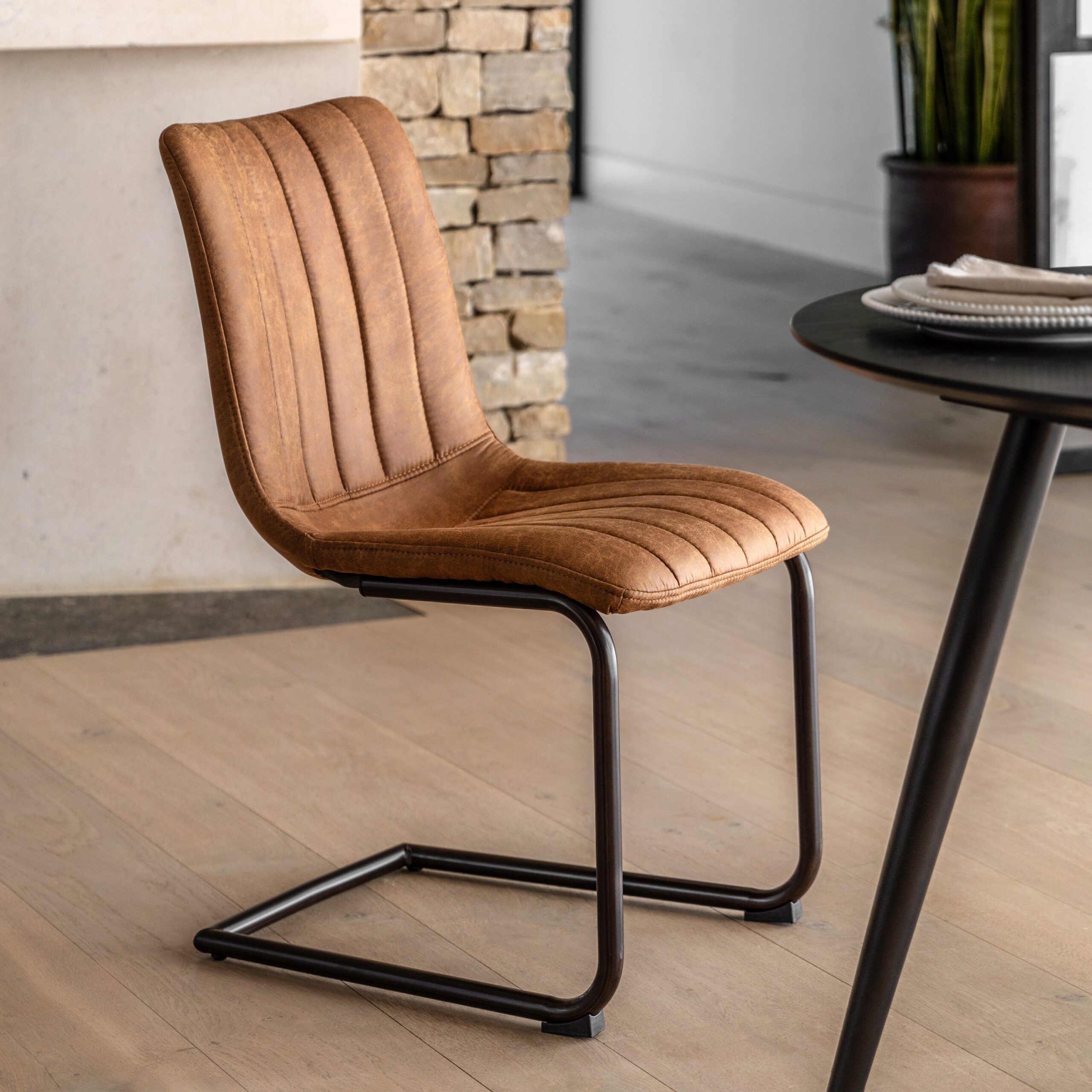 Marlowe Brown Dining Chairs - Set of 2 Chairs