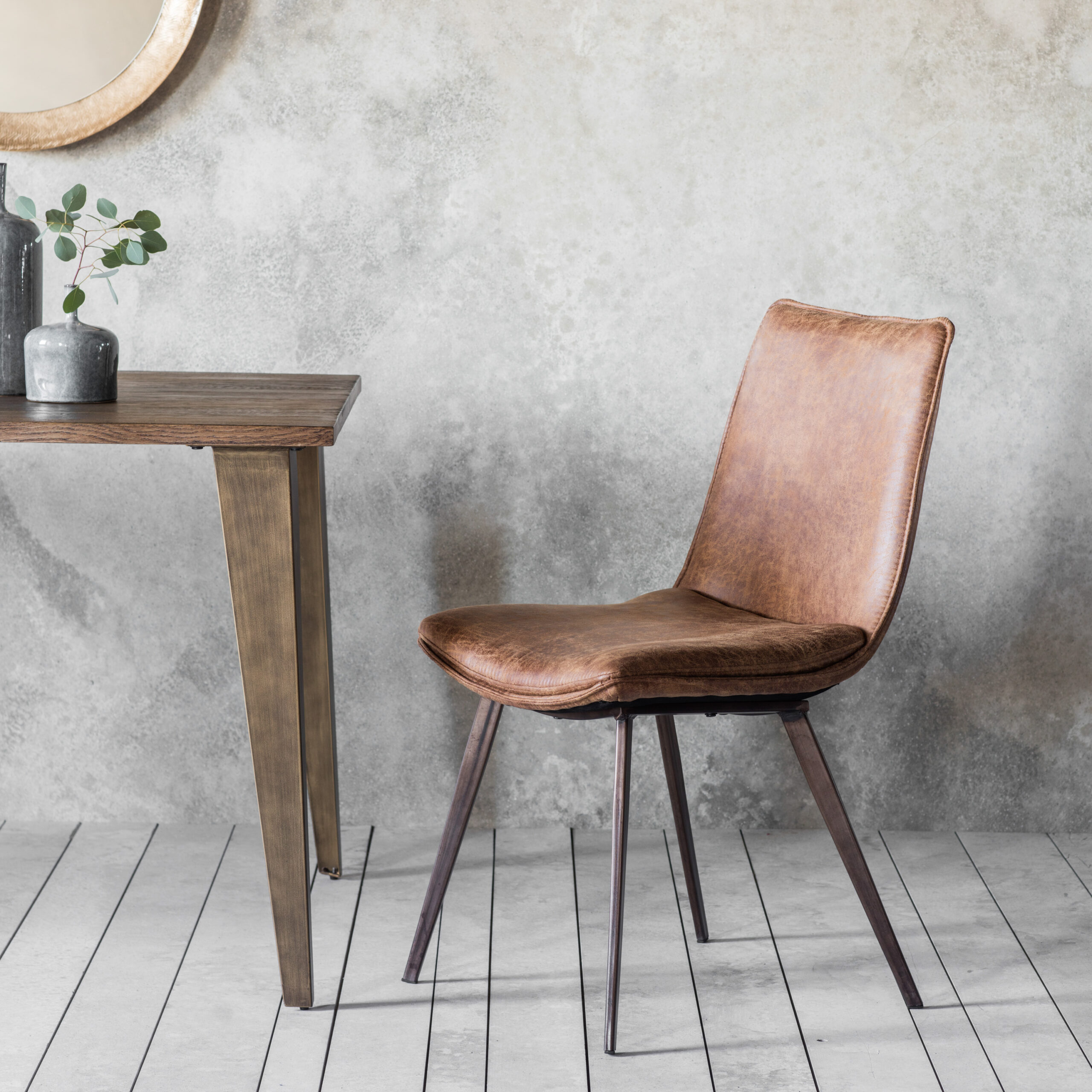 Holden Brown Dining Chairs - Set of 2 Chairs